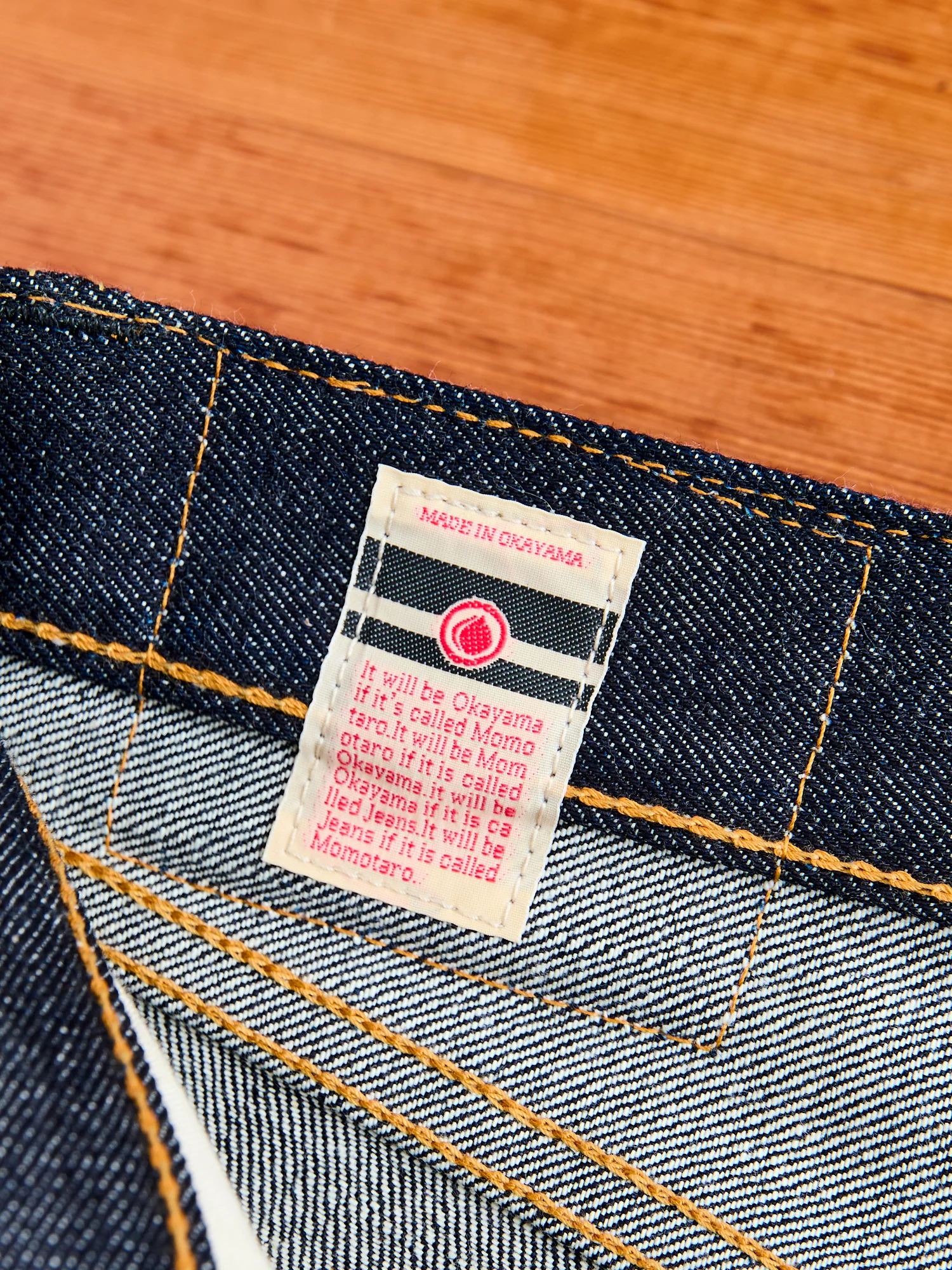 0306-V 15.7oz Selvedge Denim - Tight Tapered Fit - Image 10