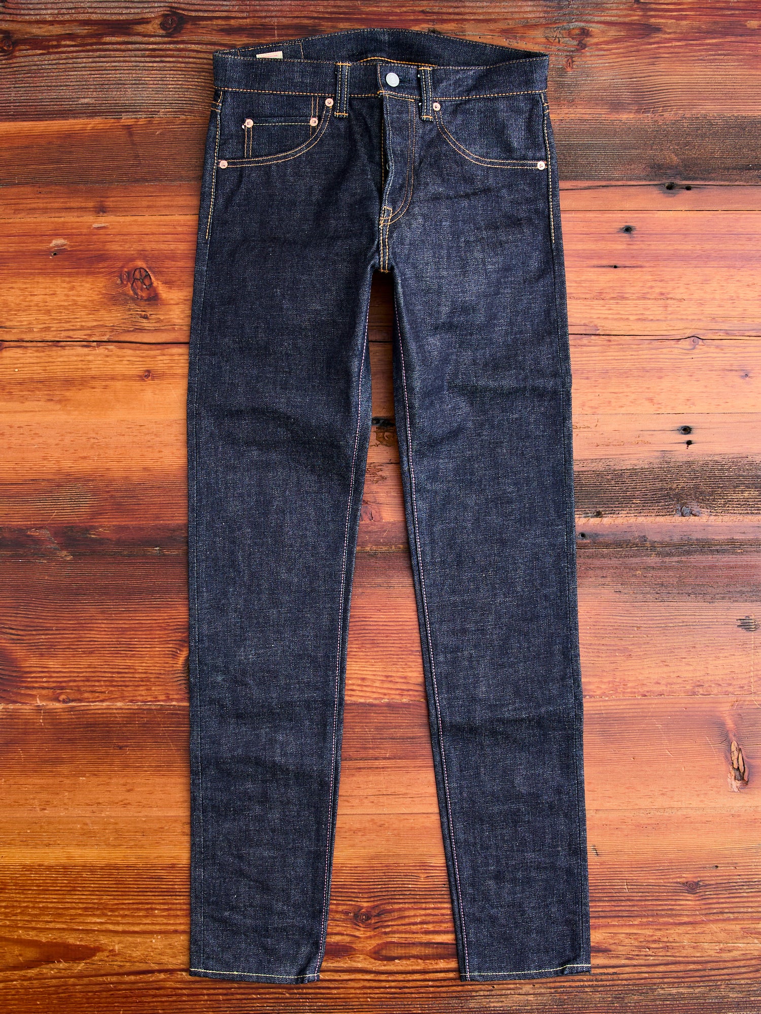 0306-V 15.7oz Selvedge Denim - Tight Tapered Fit - Image 4