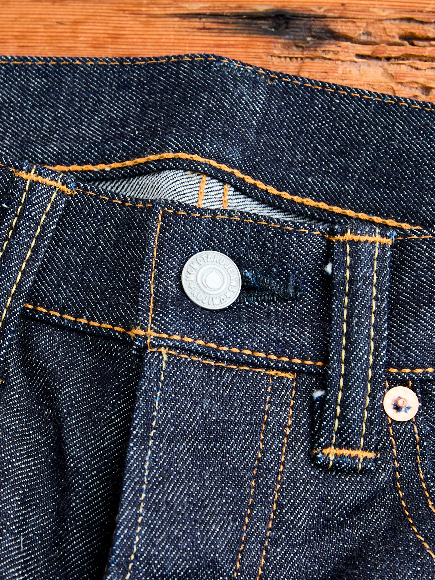 0306-V 15.7oz Selvedge Denim - Tight Tapered Fit - Image 7