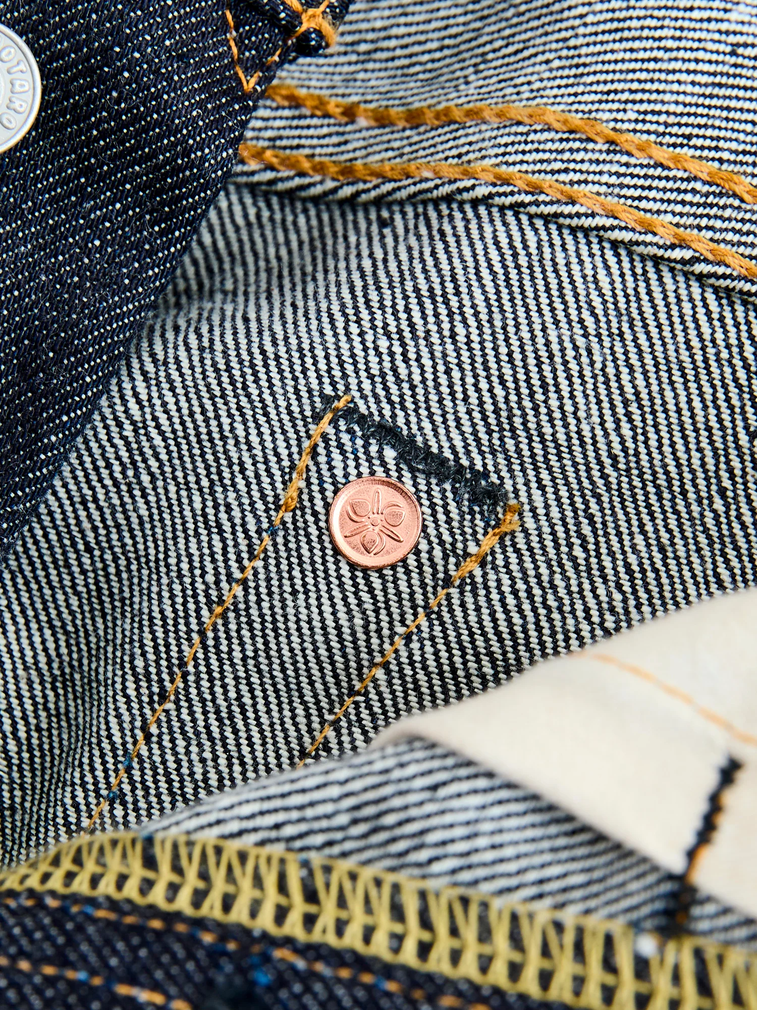 0306-V 15.7oz Selvedge Denim - Tight Tapered Fit - Image 9