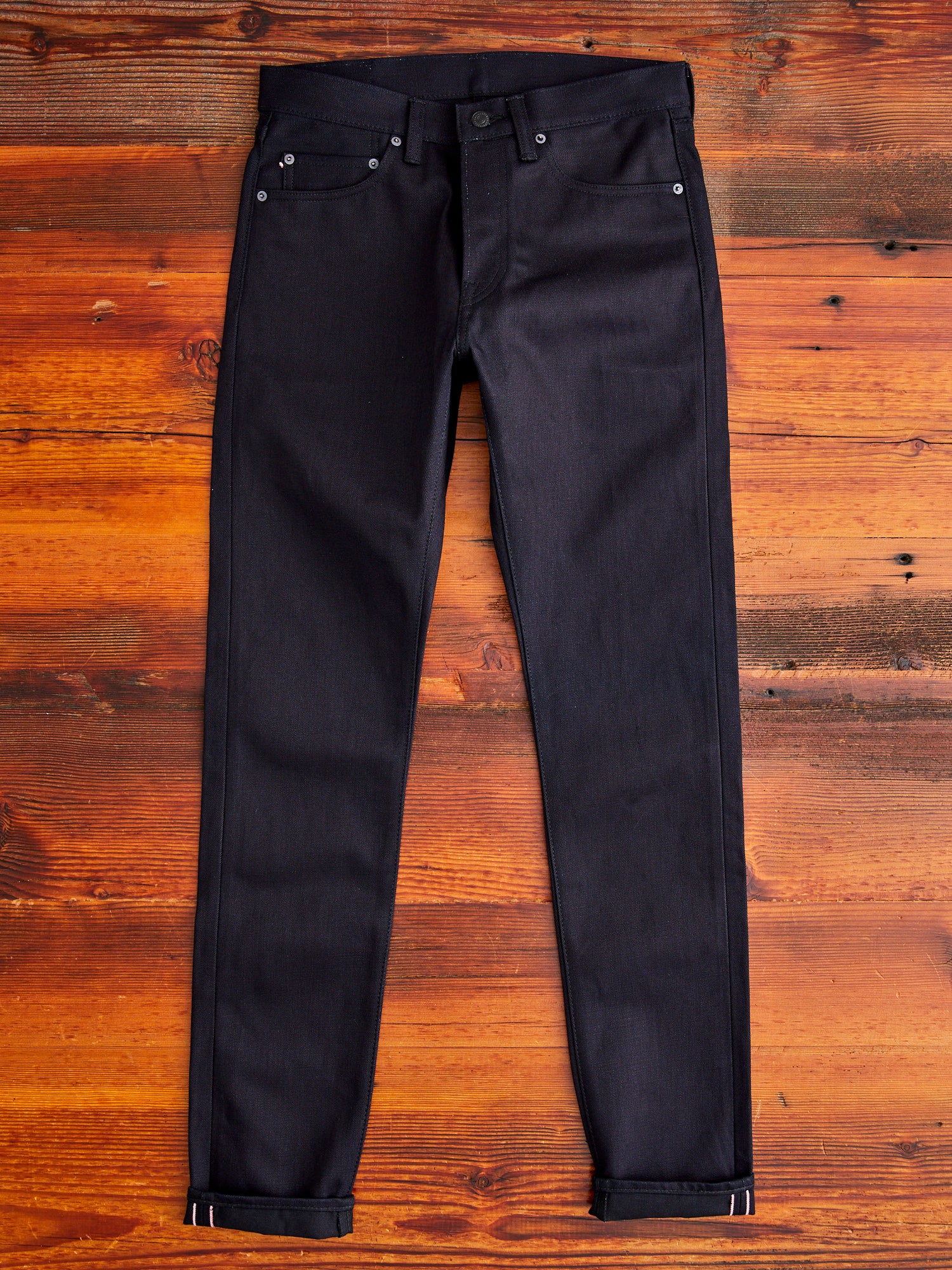 "Nightshade" 15.7oz Selvedge Denim - High Tapered - Image 4