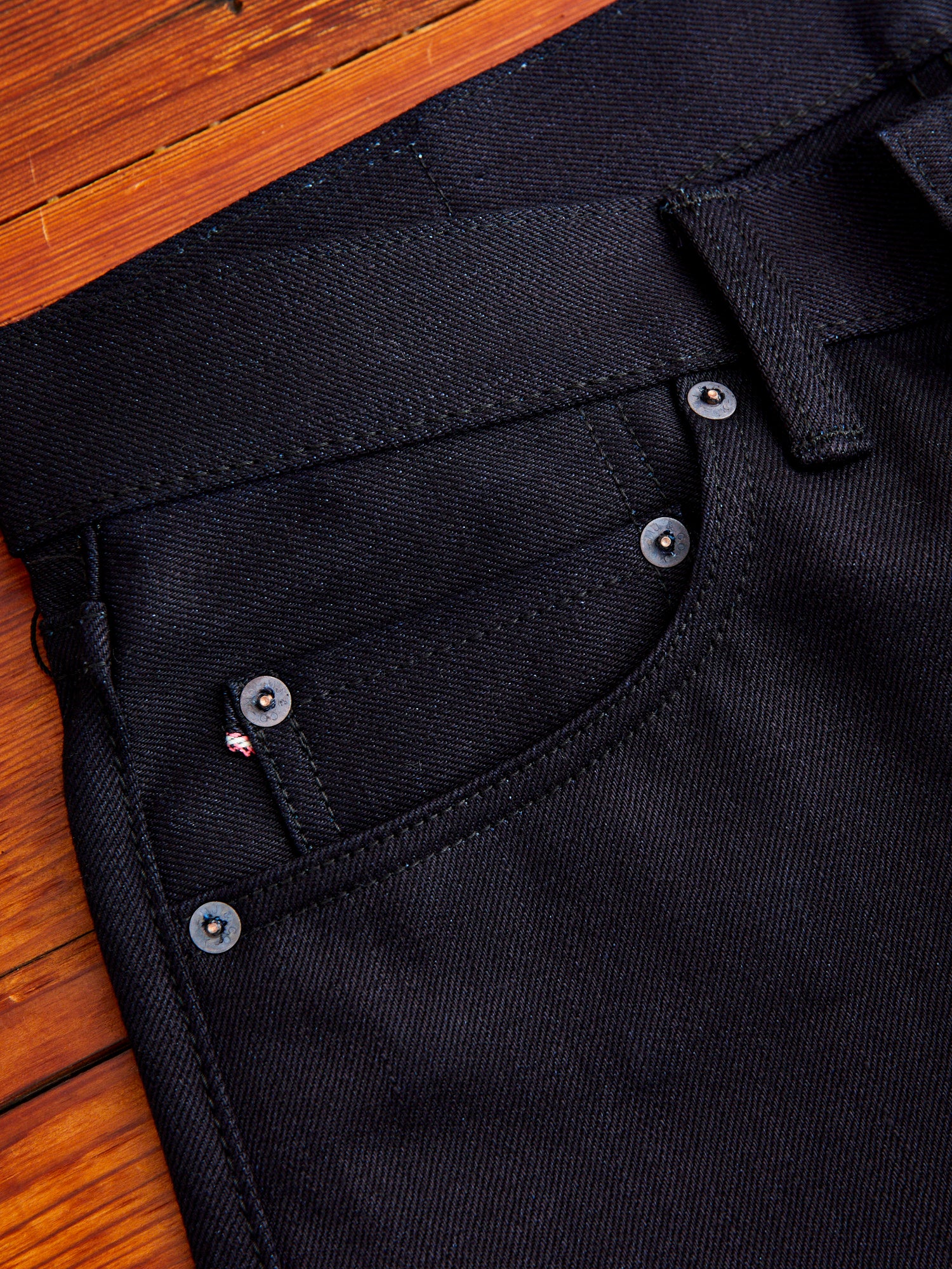 "Nightshade" 15.7oz Selvedge Denim - High Tapered - Image 6