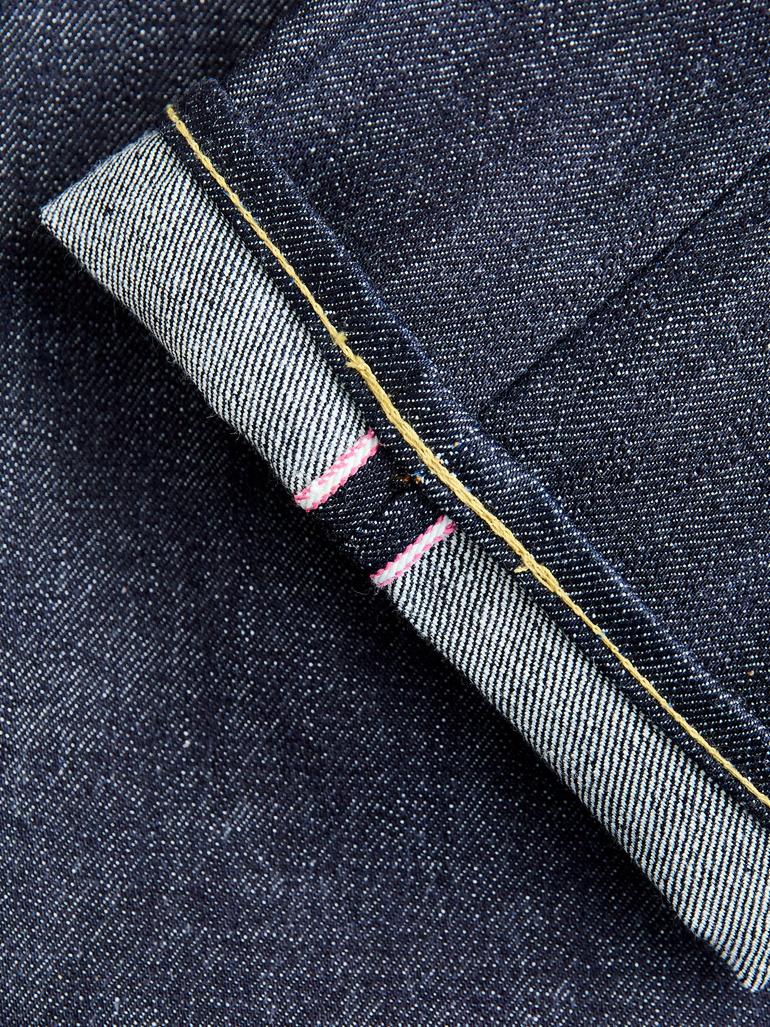 0605-V 15.7oz Selvedge Denim - Natural Tapered Fit - Image 12