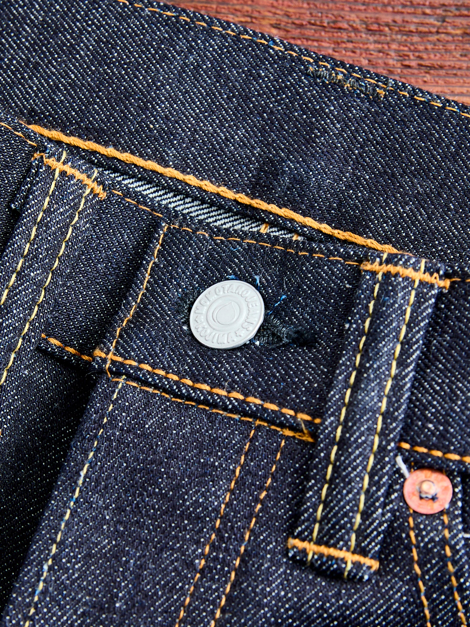 0605-V 15.7oz Selvedge Denim - Natural Tapered Fit - Image 7