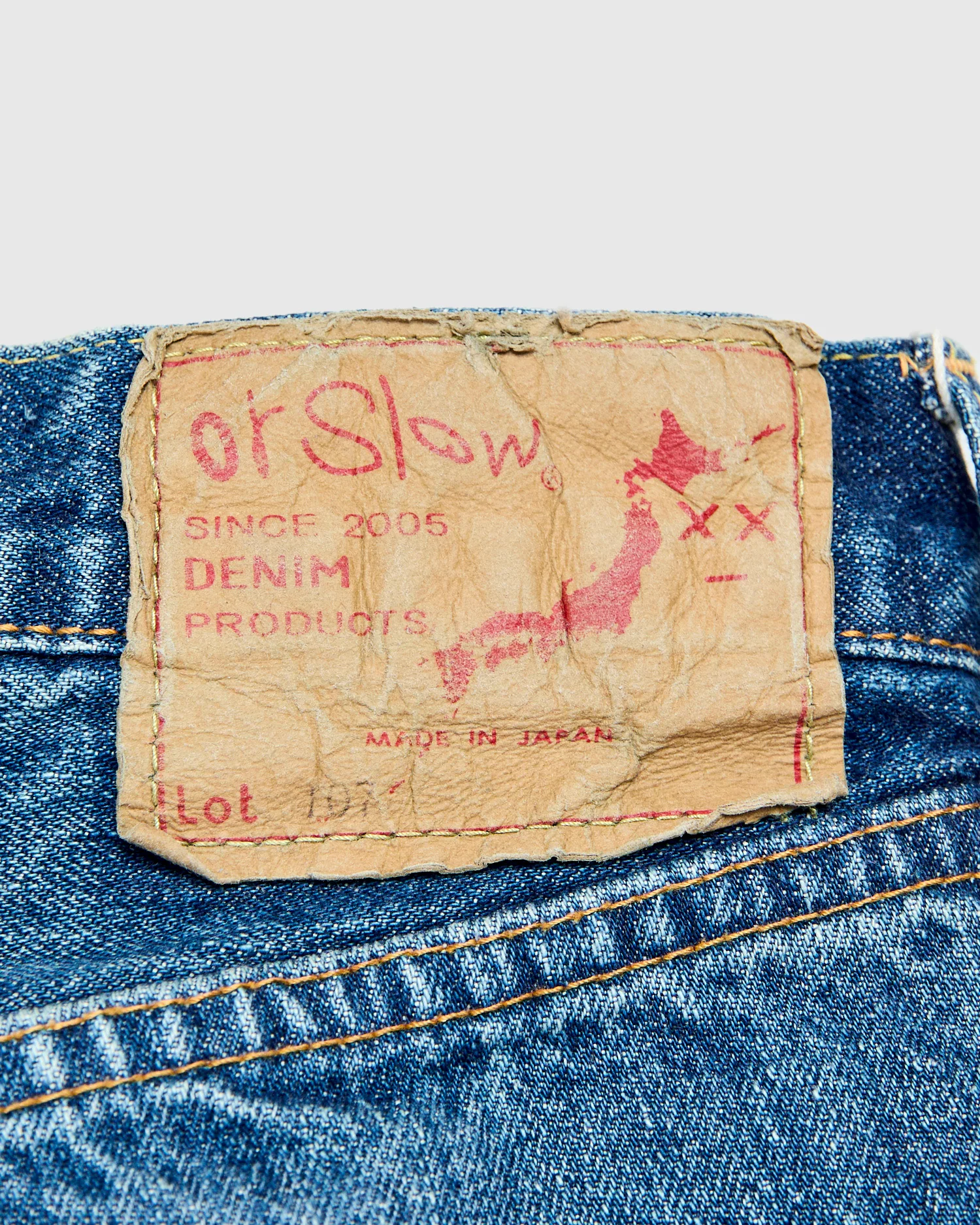 107 "2 Year Wash" 13.5oz Selvedge Denim - Ivy Fit - Image 4