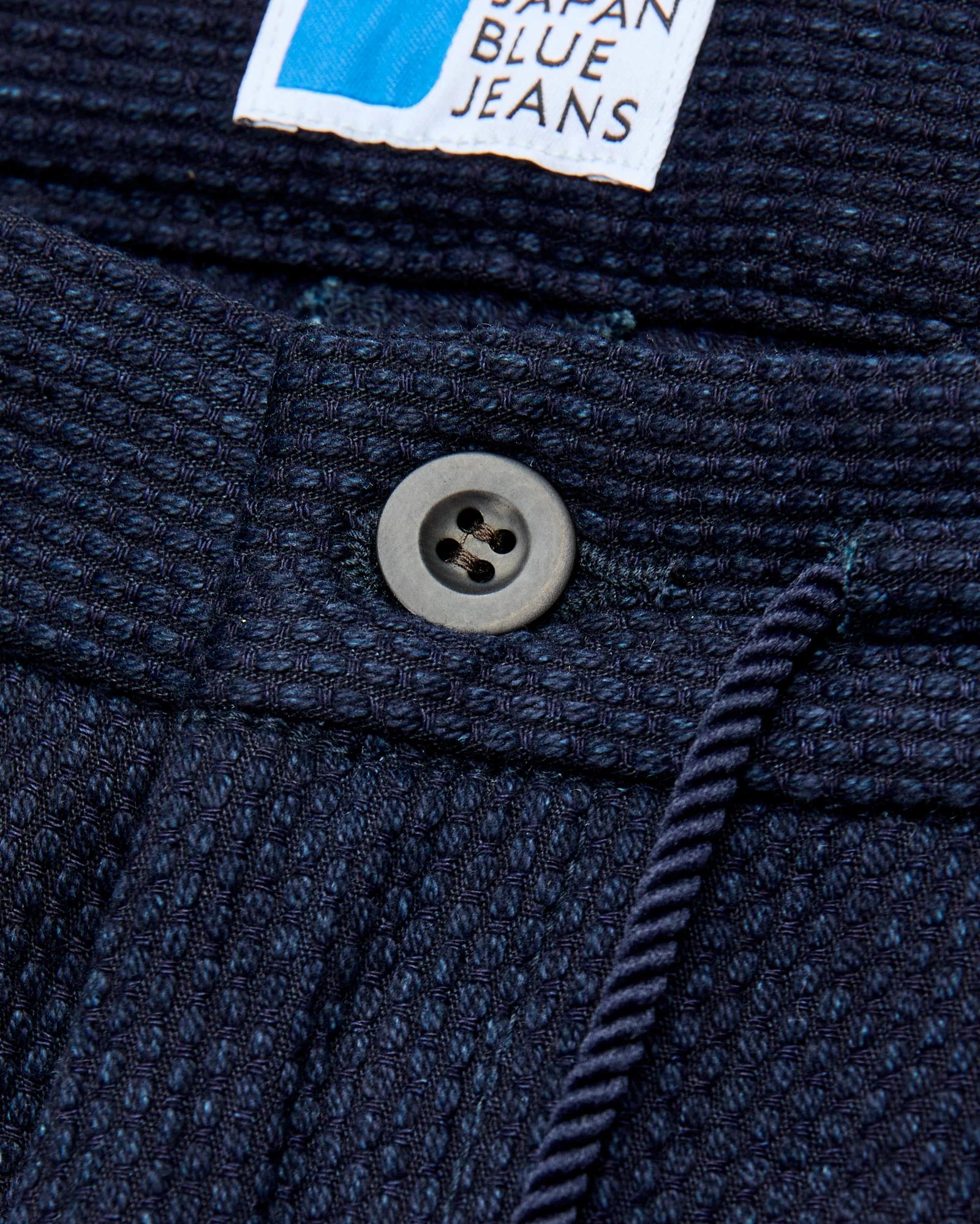 11oz Sashiko Easy Tapered Pants in Indigo - Image 5