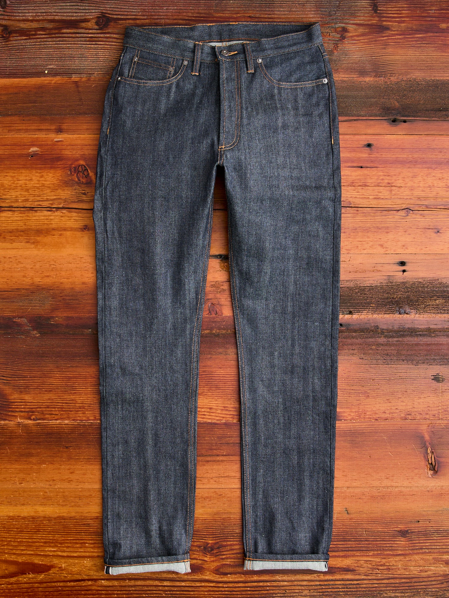 CT-100x 14.5oz Selvedge Denim - Classic Tapered Fit - Image 4