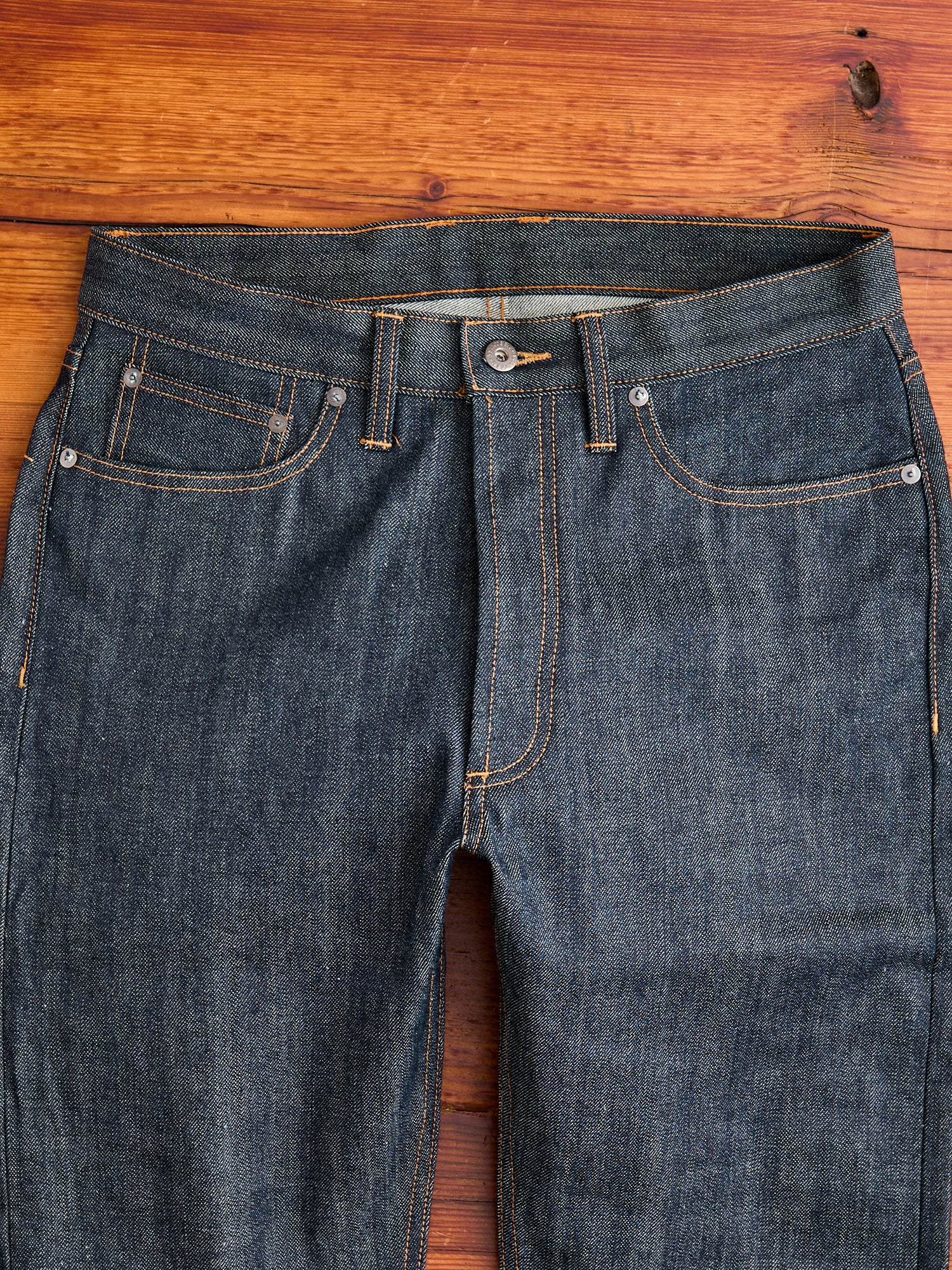 CT-100x 14.5oz Selvedge Denim - Classic Tapered Fit - Image 5