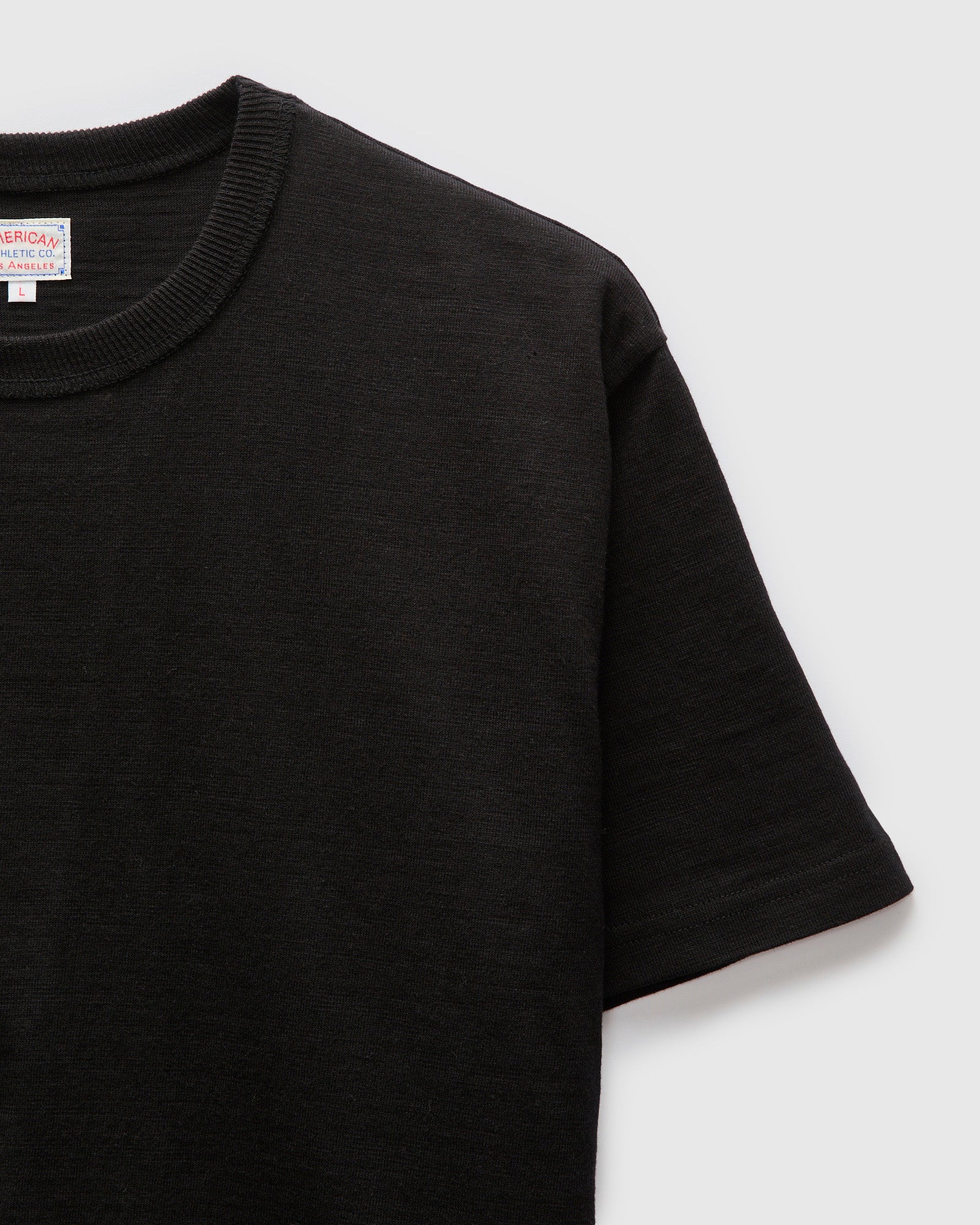 Athletic Loopwheel T-Shirt in Black - Image 6