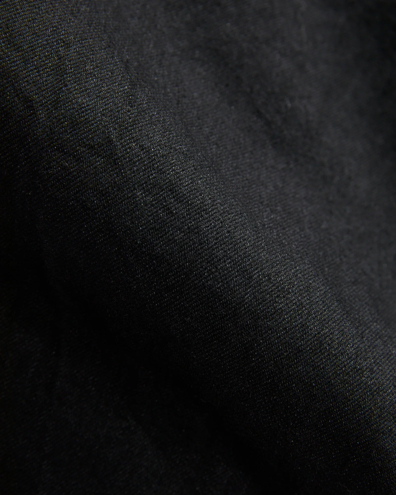 Baggy 5 Pocket Selvedge Denim Pants in Rinse Black - Image 8