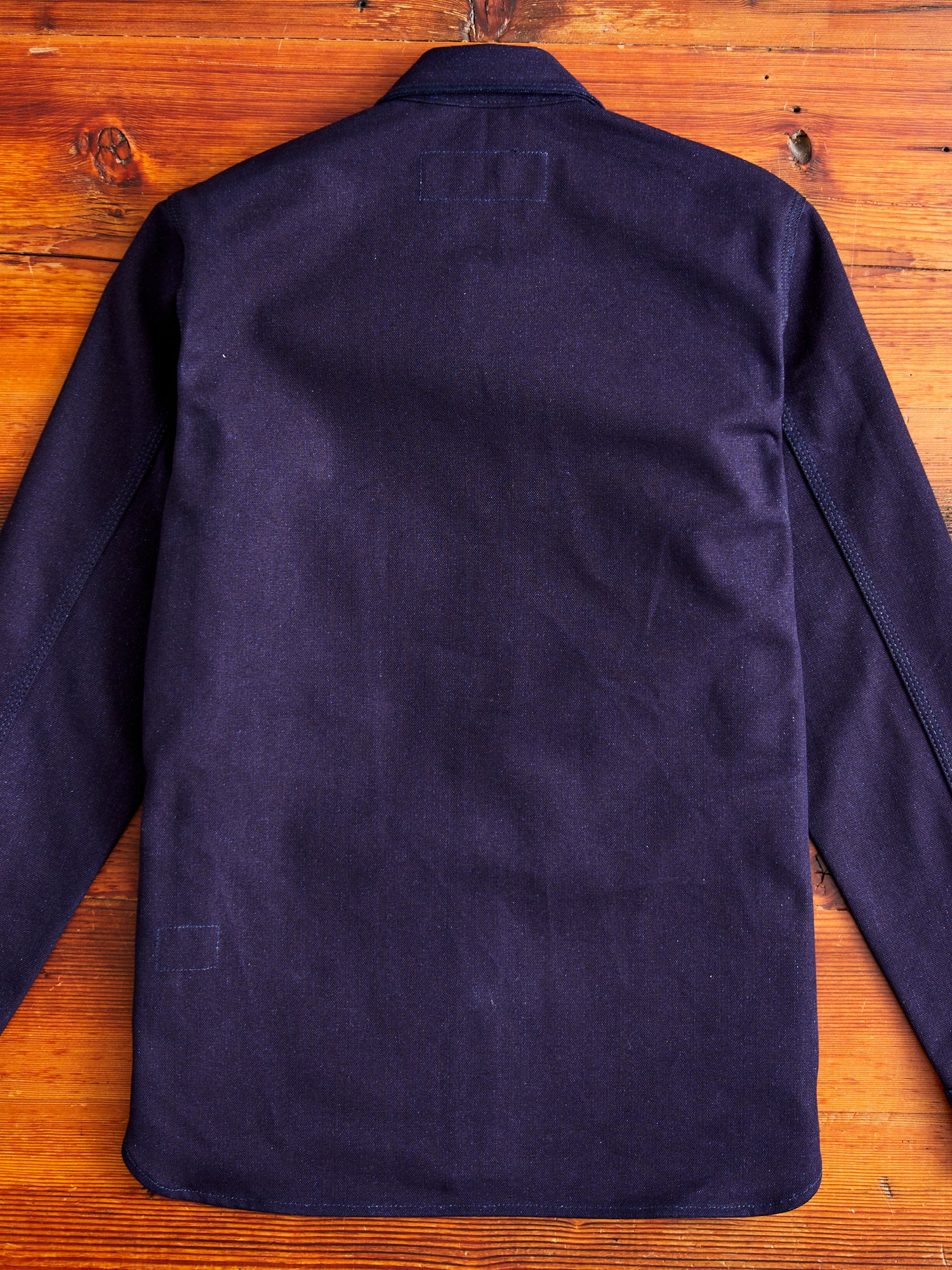 "Heavyweight ISC" Service Shirt in Indigo - Image 13