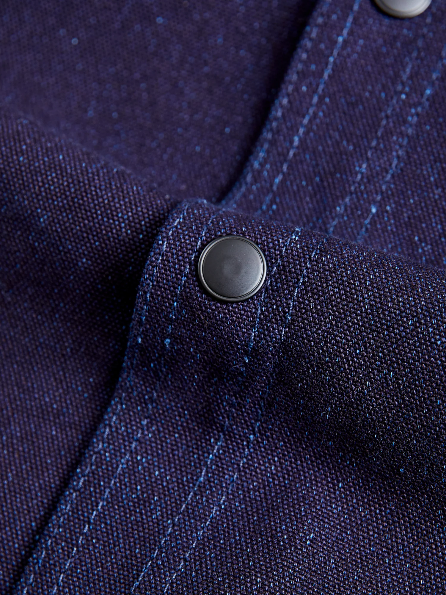 "Heavyweight ISC" Service Shirt in Indigo - Image 9