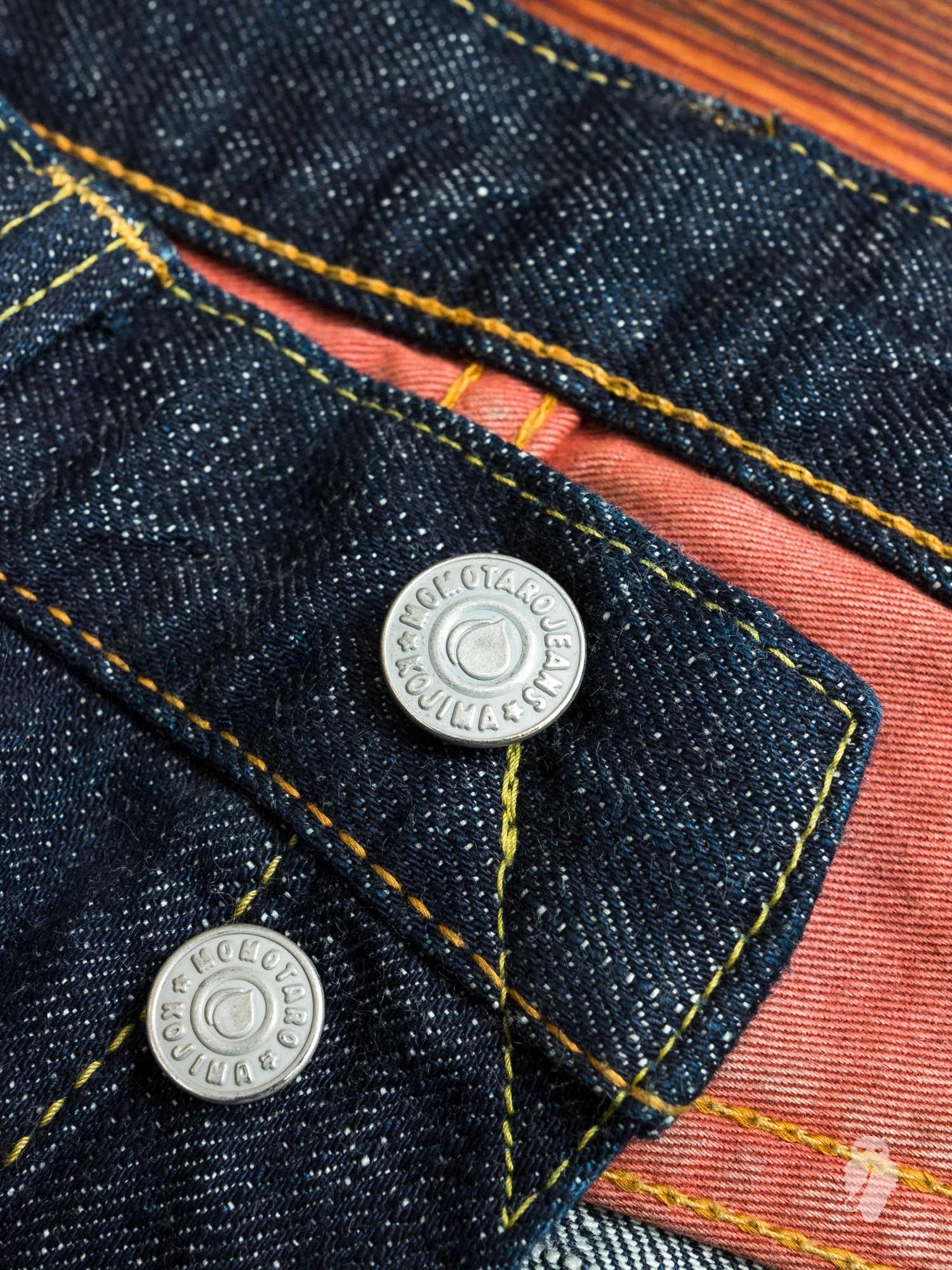 BOM012 "Momotaro x Blue Owl" 15.7oz Selvedge Denim - Tight Tapered Fit - Image 8