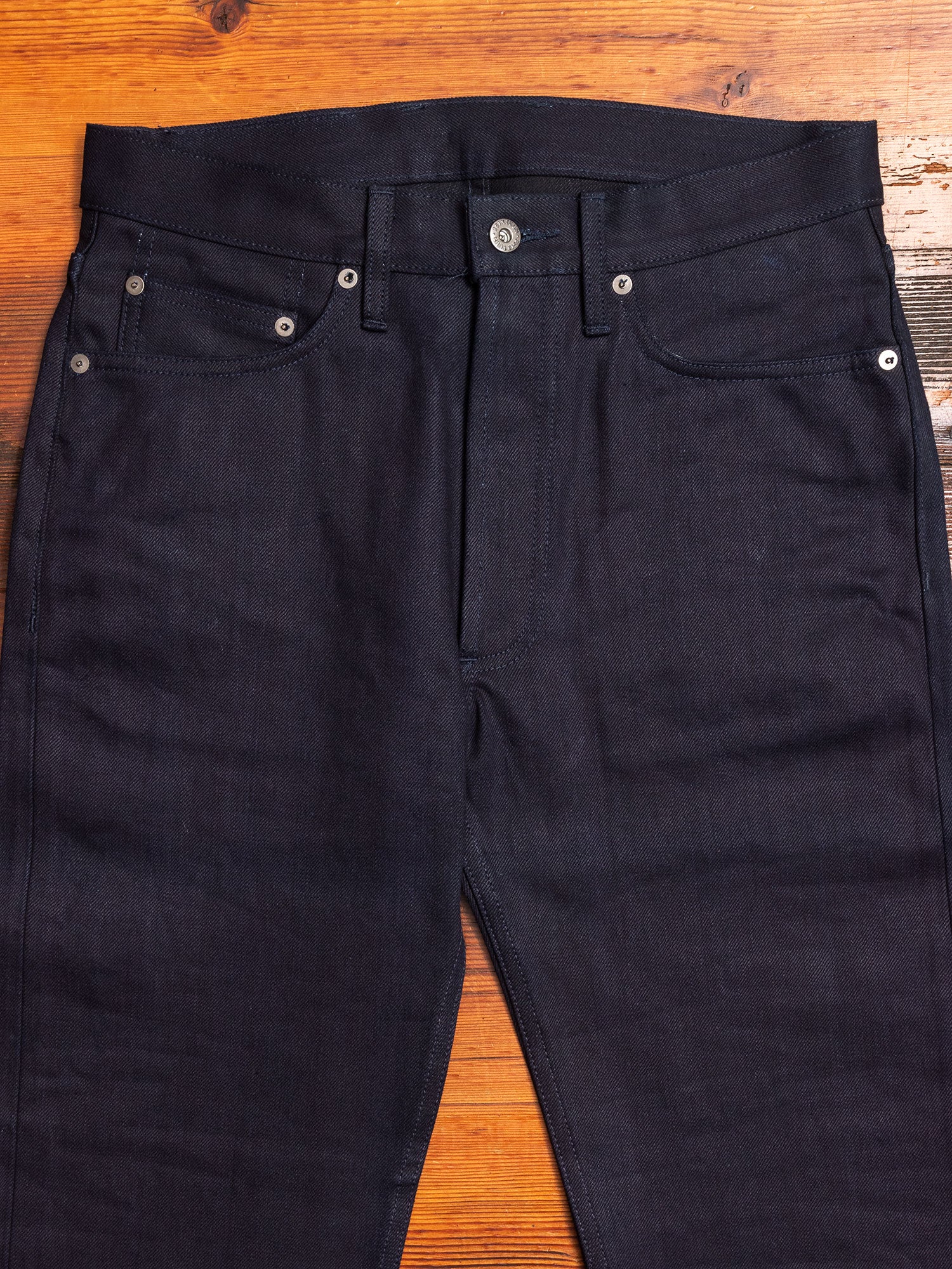 CT-120x "Shadow Selvedge" 14.5oz Selvedge Denim - Classic Tapered Fit - Image 9