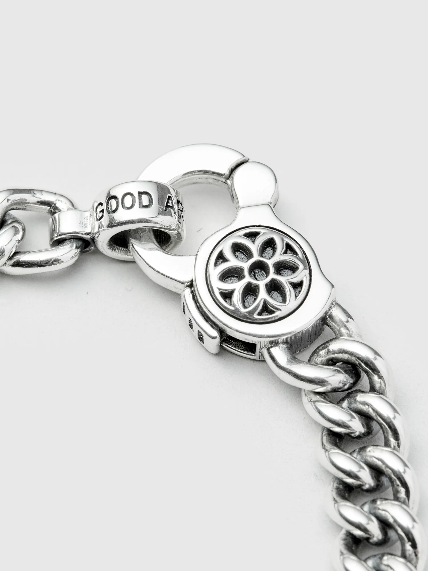 Curb Chain Bracelet Size A in Sterling Silver - Image 3