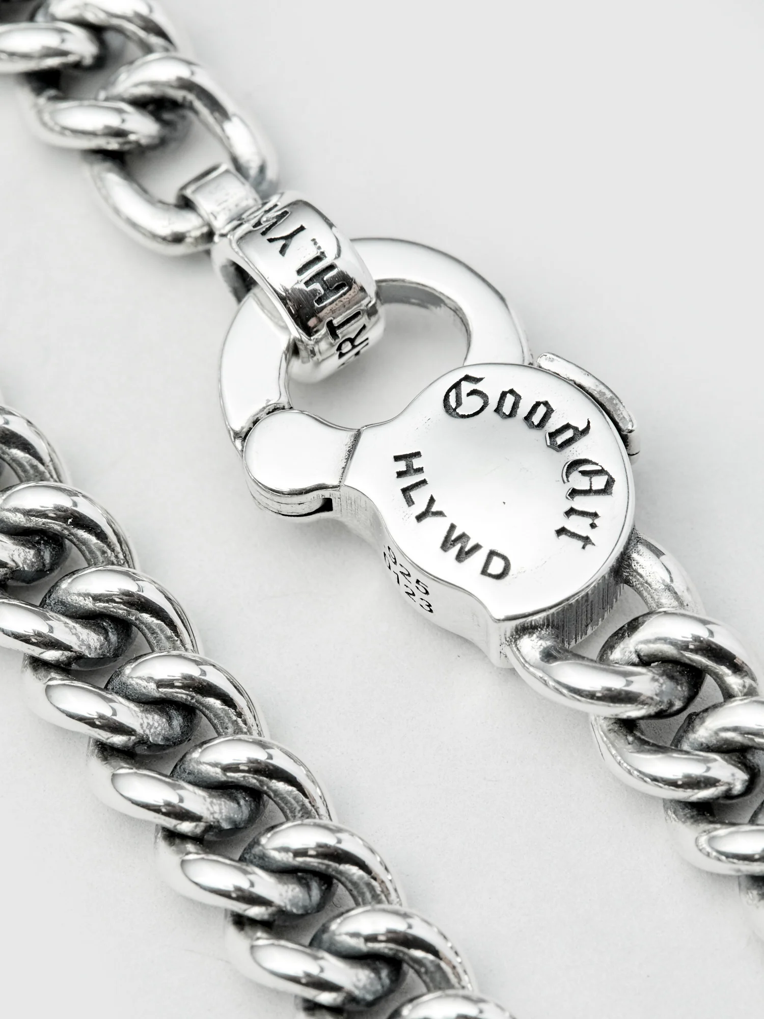 Curb Chain Bracelet Size A in Sterling Silver - Image 6