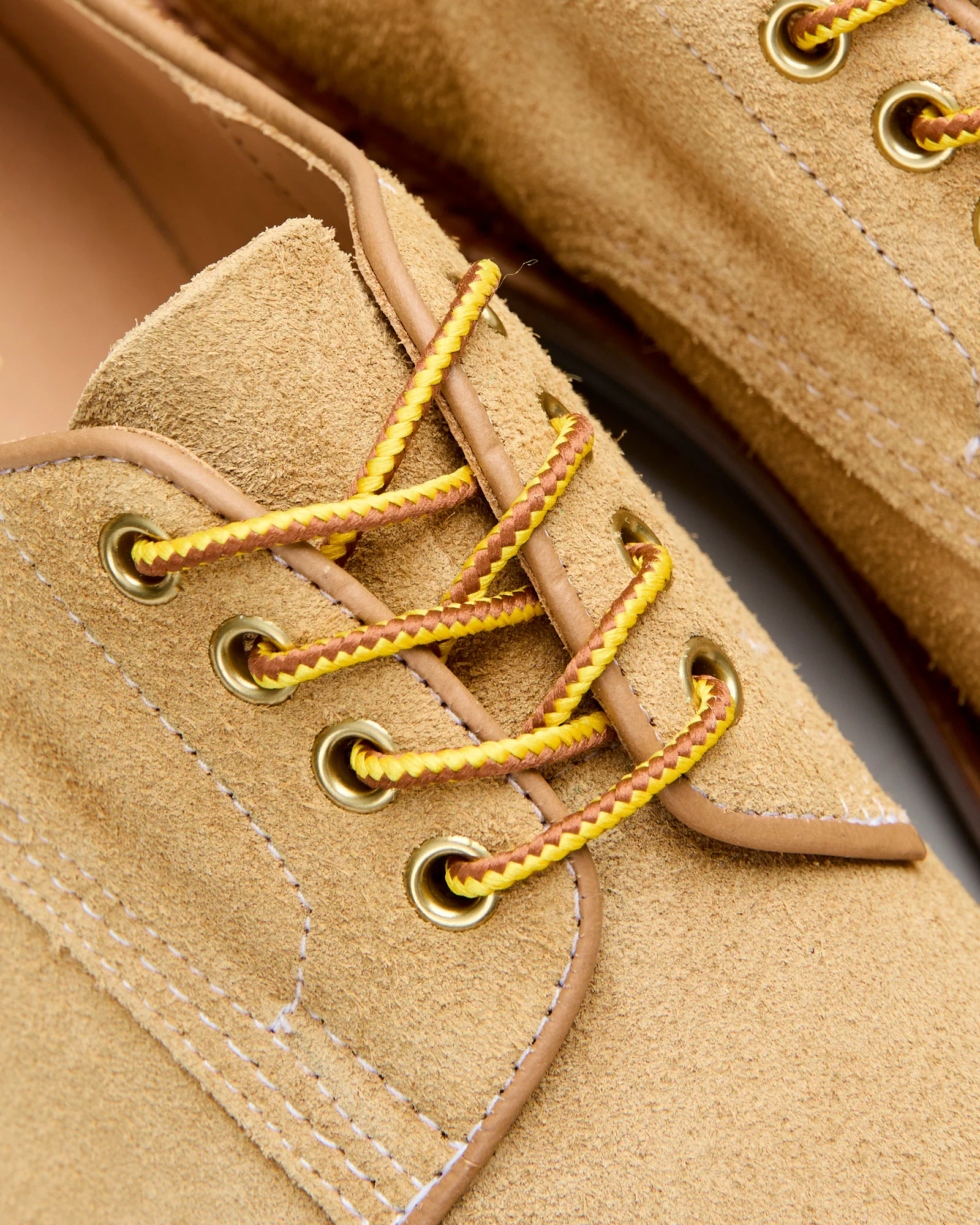 Daniel Work Shoe in Tan Hairy Suede - Image 7