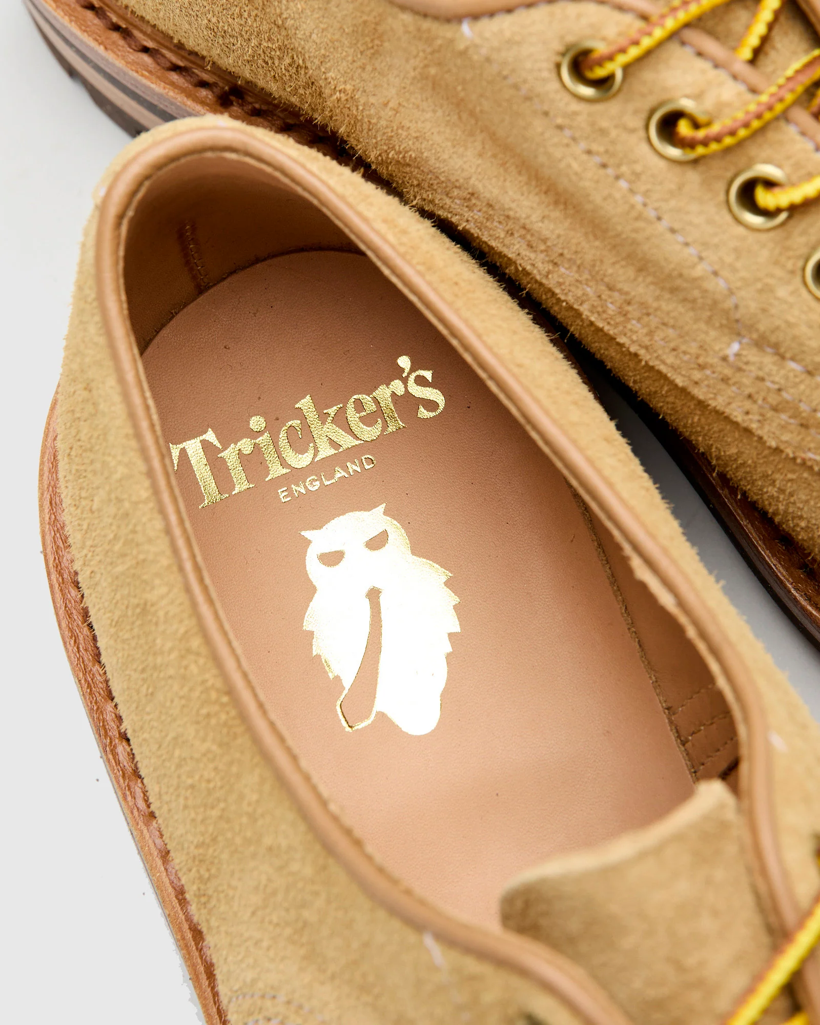 Daniel Work Shoe in Tan Hairy Suede - Image 8