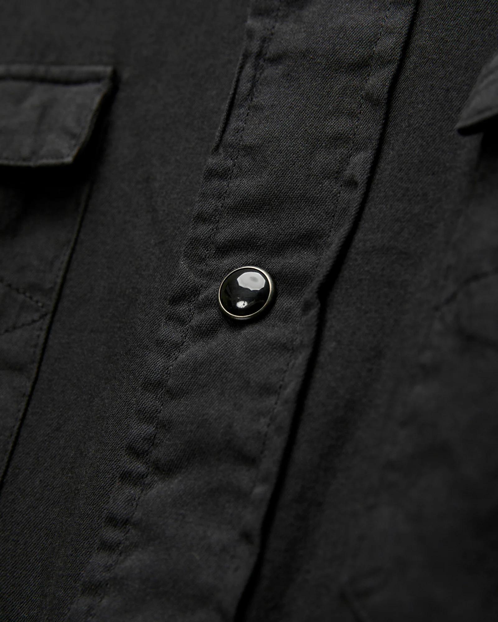 Heritage Western Workshirt in Polo Black - Image 5