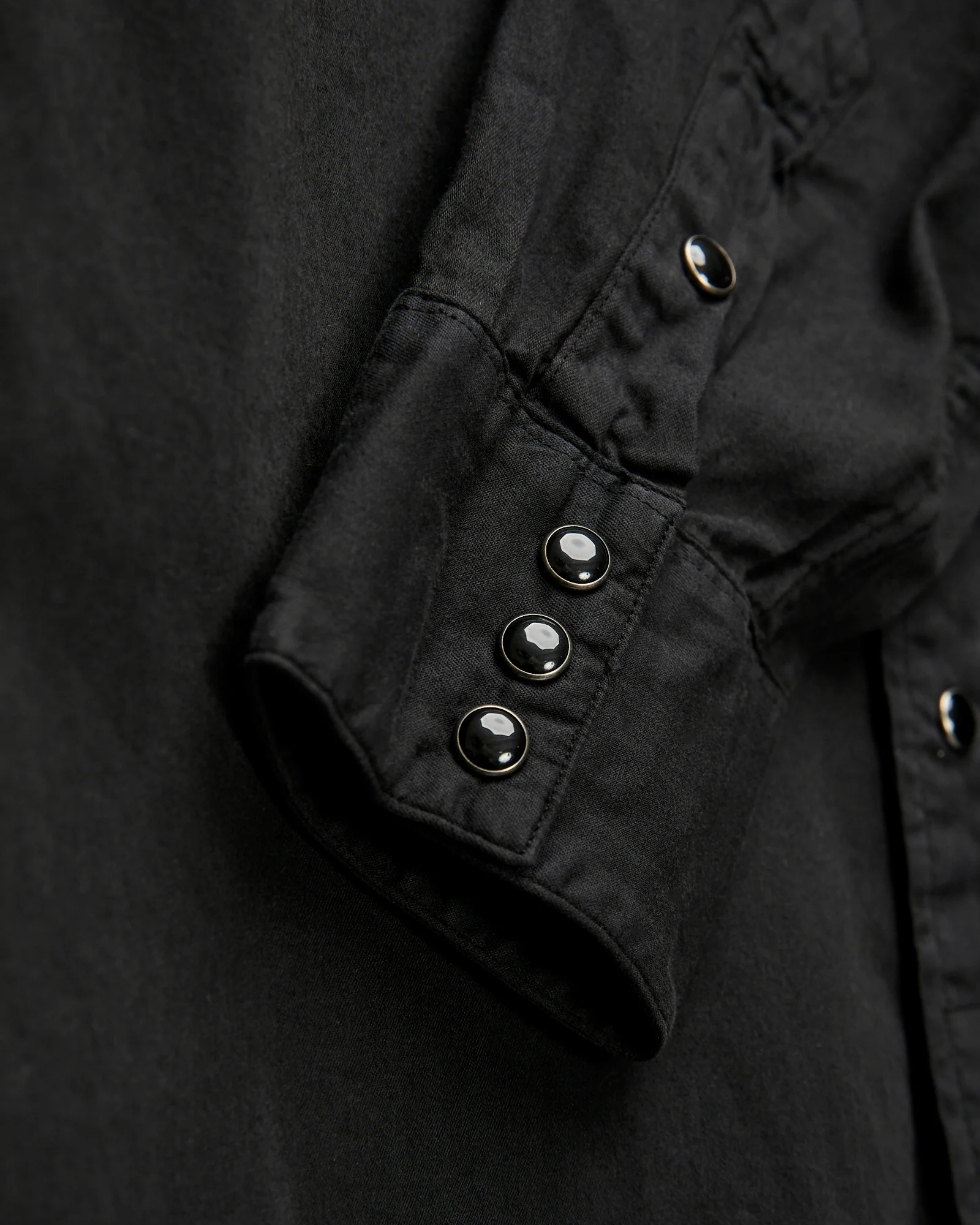 Heritage Western Workshirt in Polo Black - Image 7