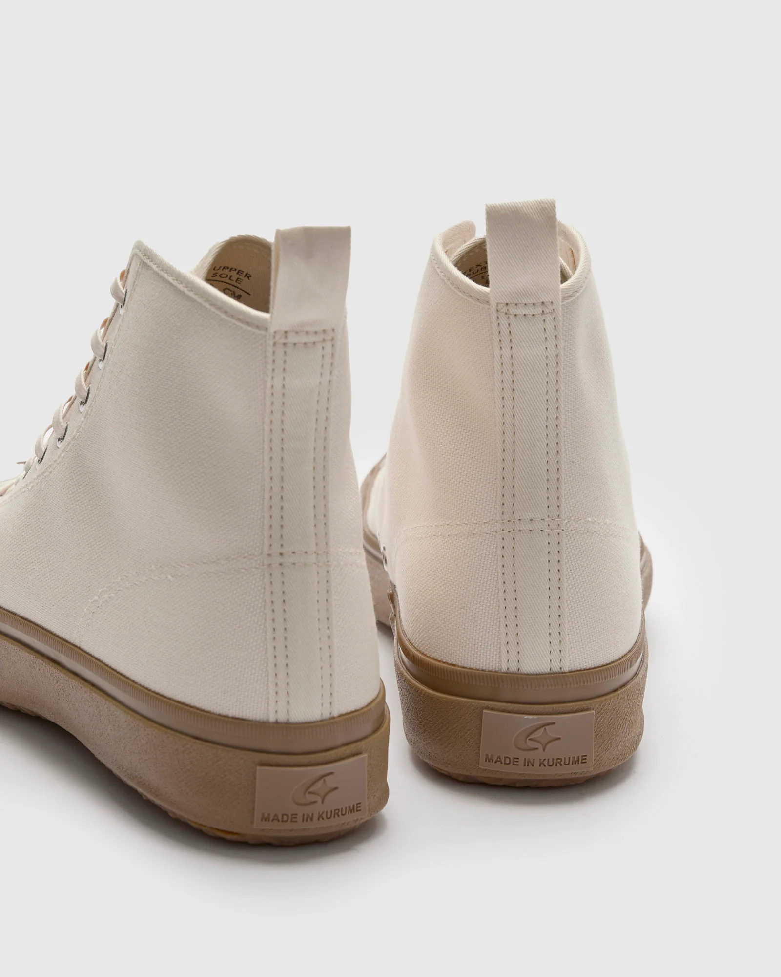 Hi Basket Sneaker in Natural - Image 5