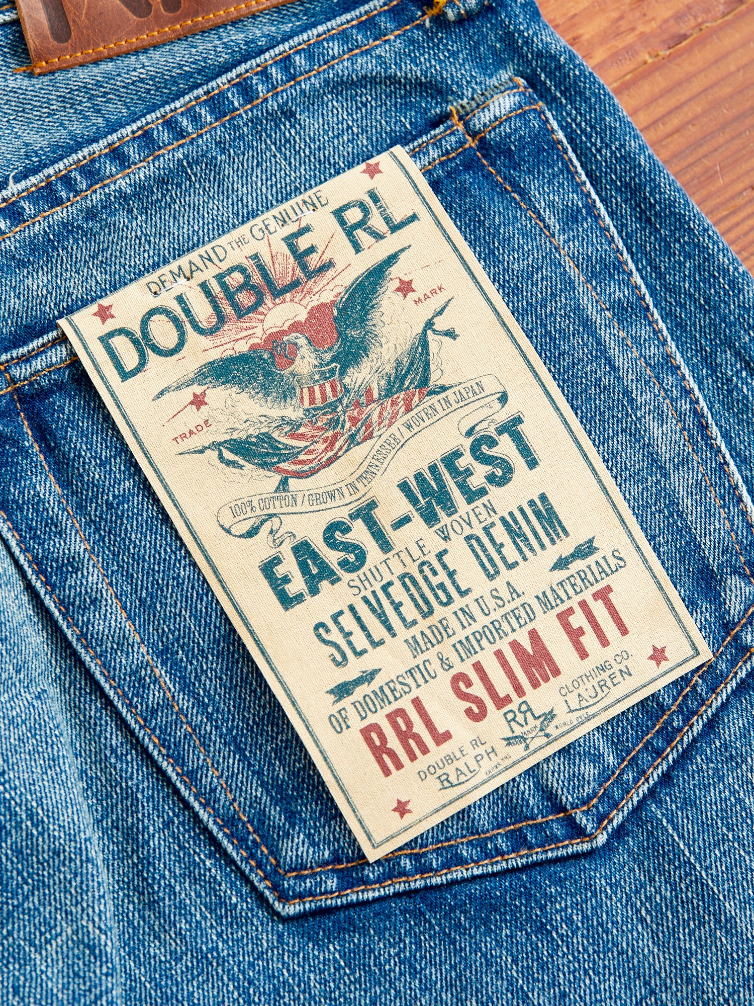 "Hillsview Wash" 16oz Selvedge Denim - Slim Fit - Image 11