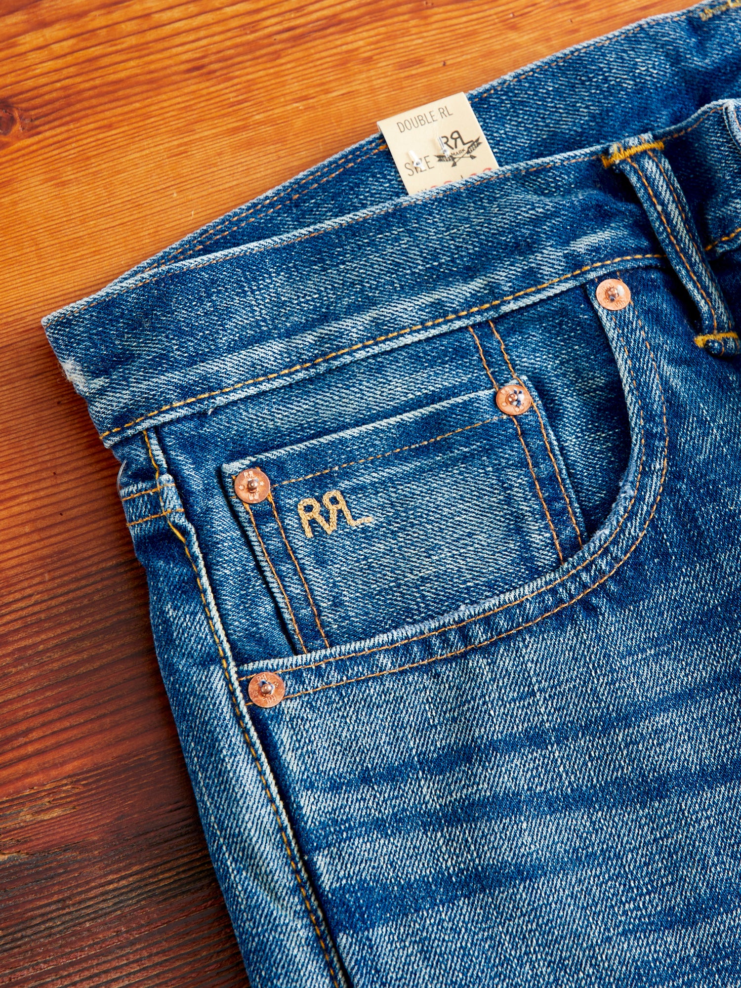 "Hillsview Wash" 16oz Selvedge Denim - Slim Fit - Image 5