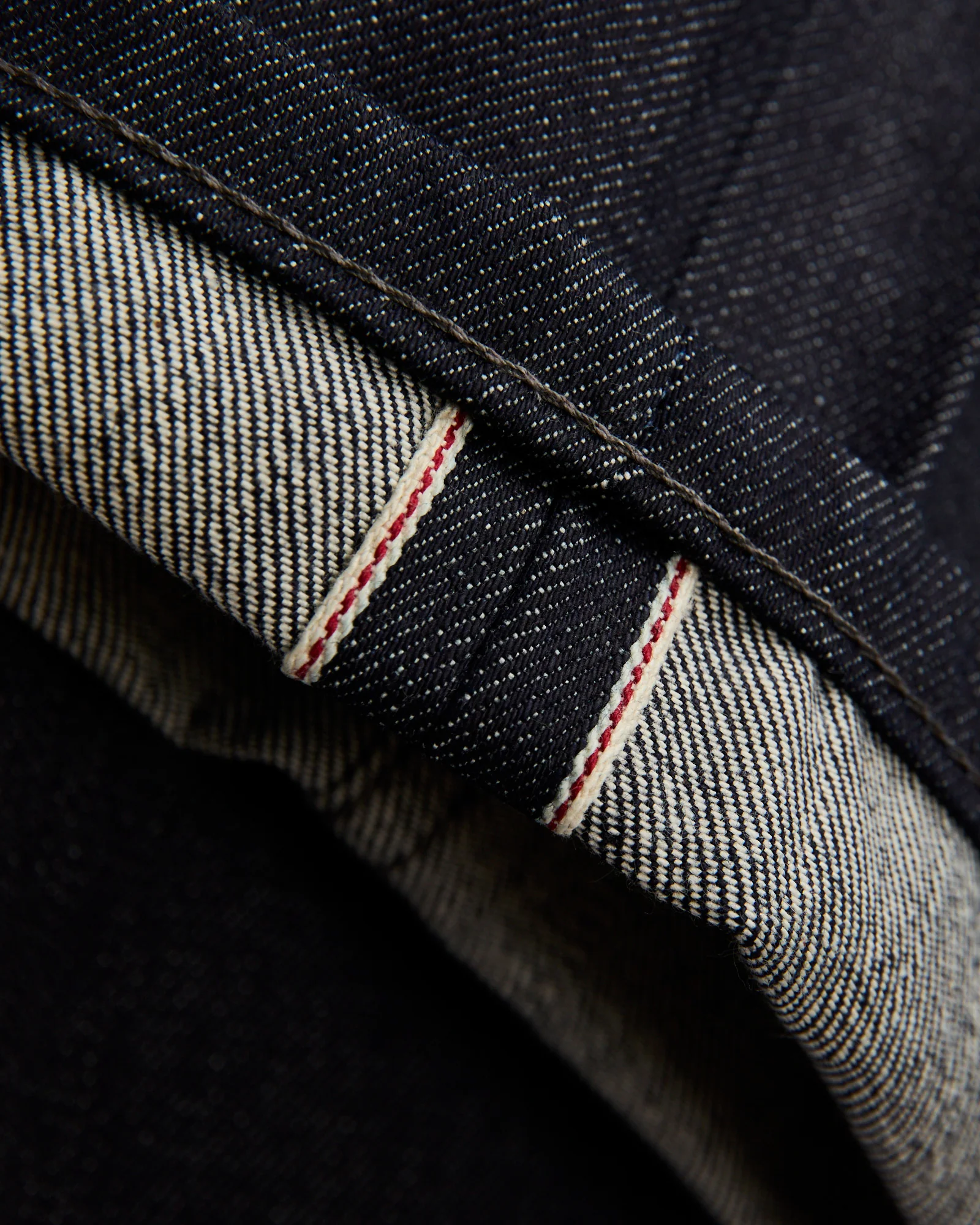 "Indigo Selvedge" 13oz Selvedge Denim - Weird Guy Fit - Image 8
