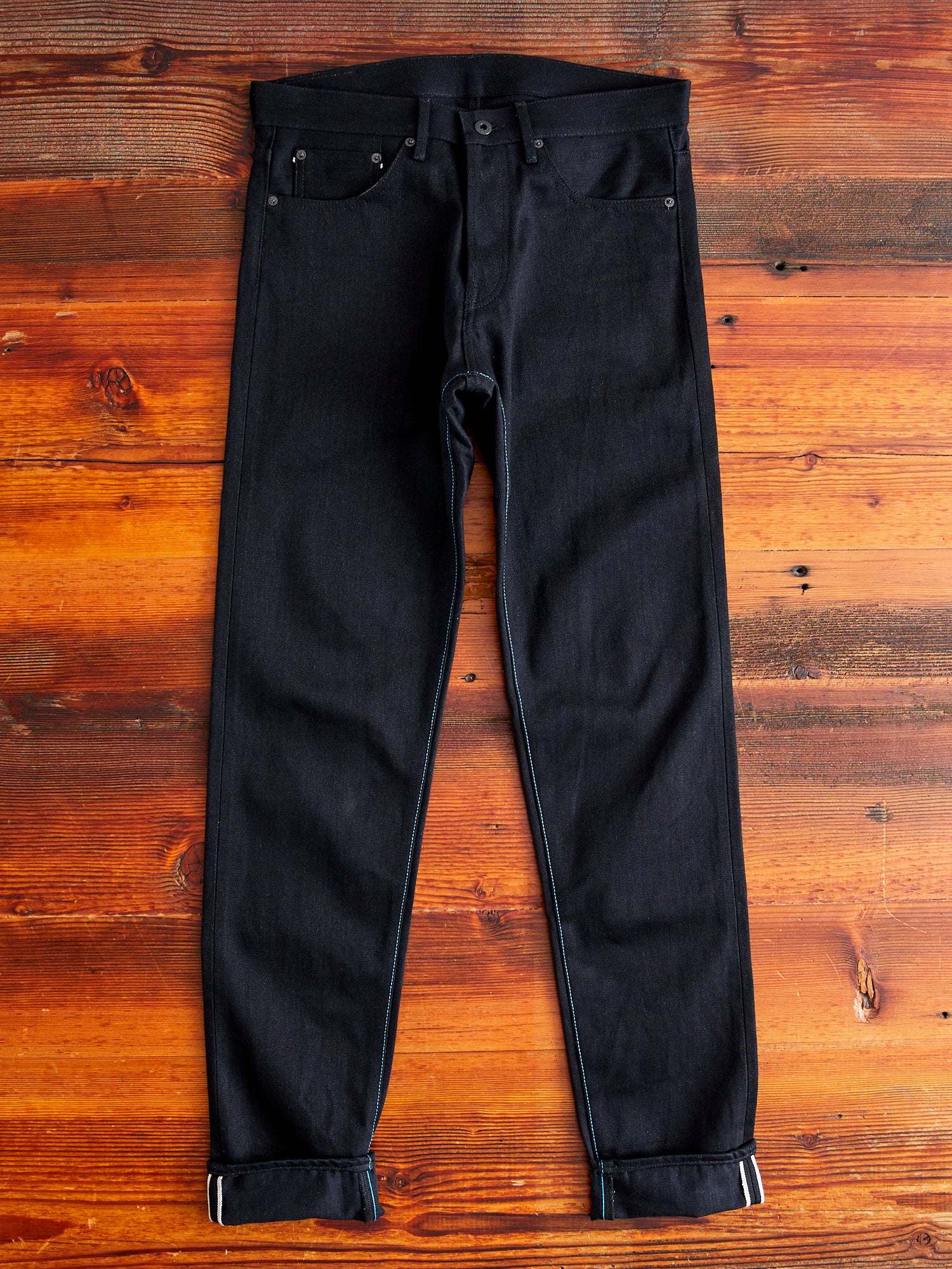 JBO-670 16oz Black Selvedge Denim - High Tapered - Image 4