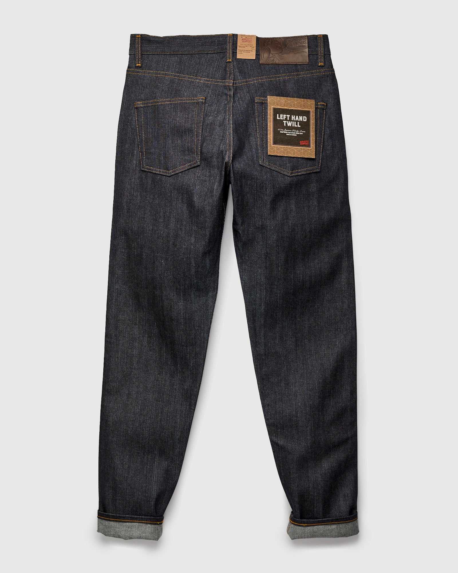 "Left Hand Twill" 13.75oz Selvedge Denim - Easy Guy Fit - Image 3