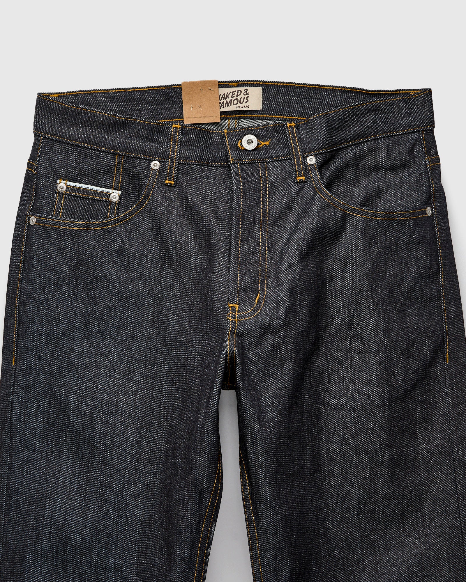 "Left Hand Twill" 13.75oz Selvedge Denim - Easy Guy Fit - Image 7