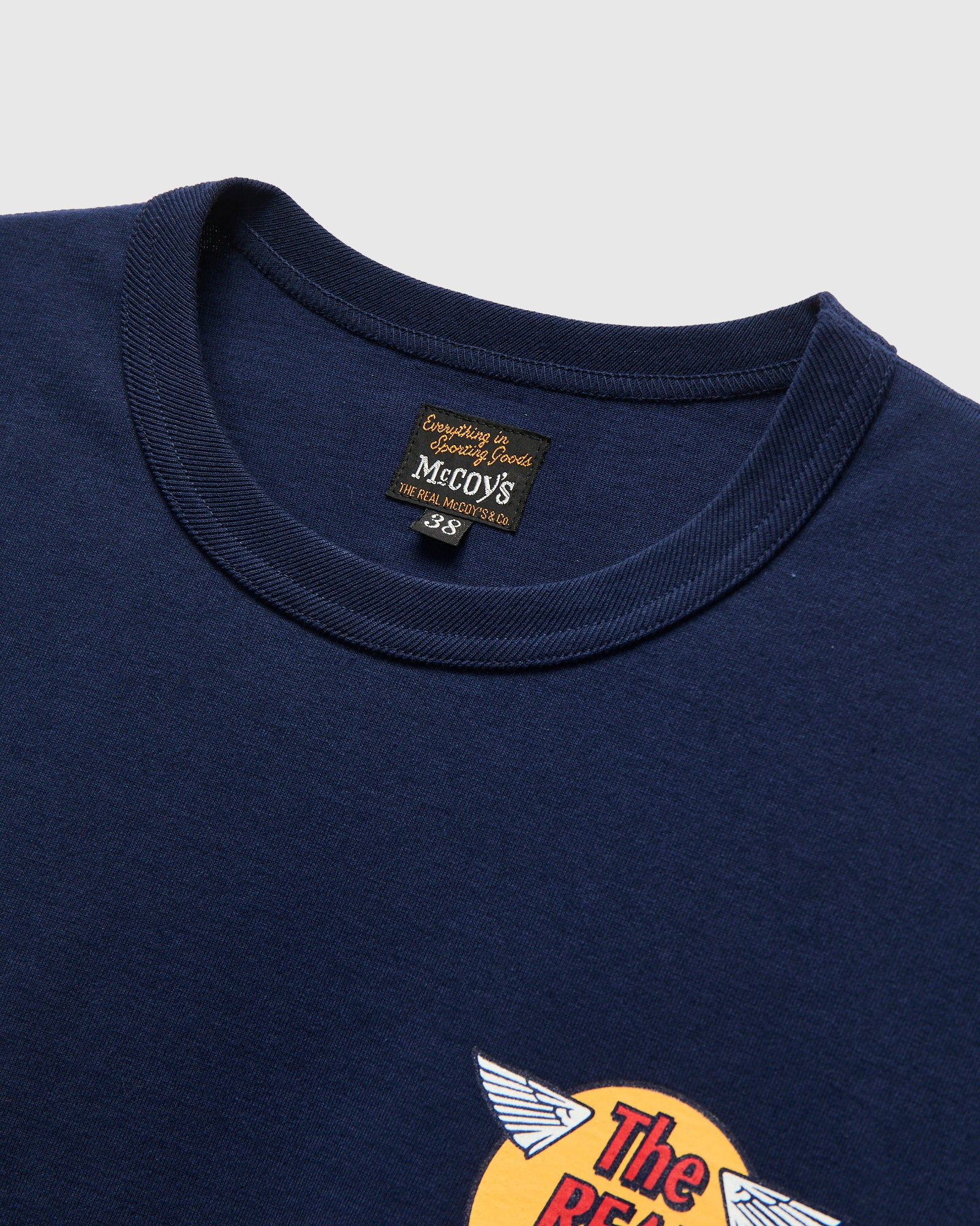 Logo Tee in Navy - Image 4