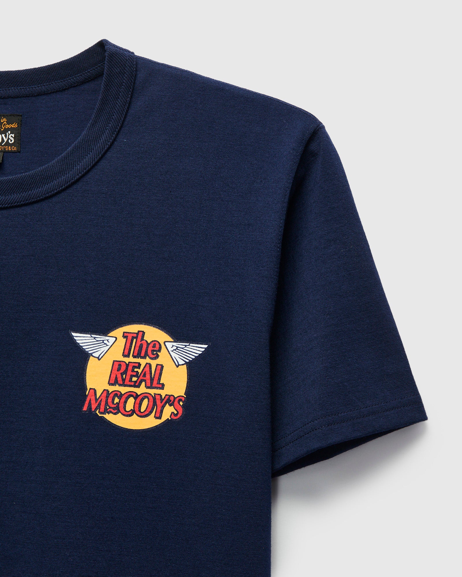 Logo Tee in Navy - Image 5