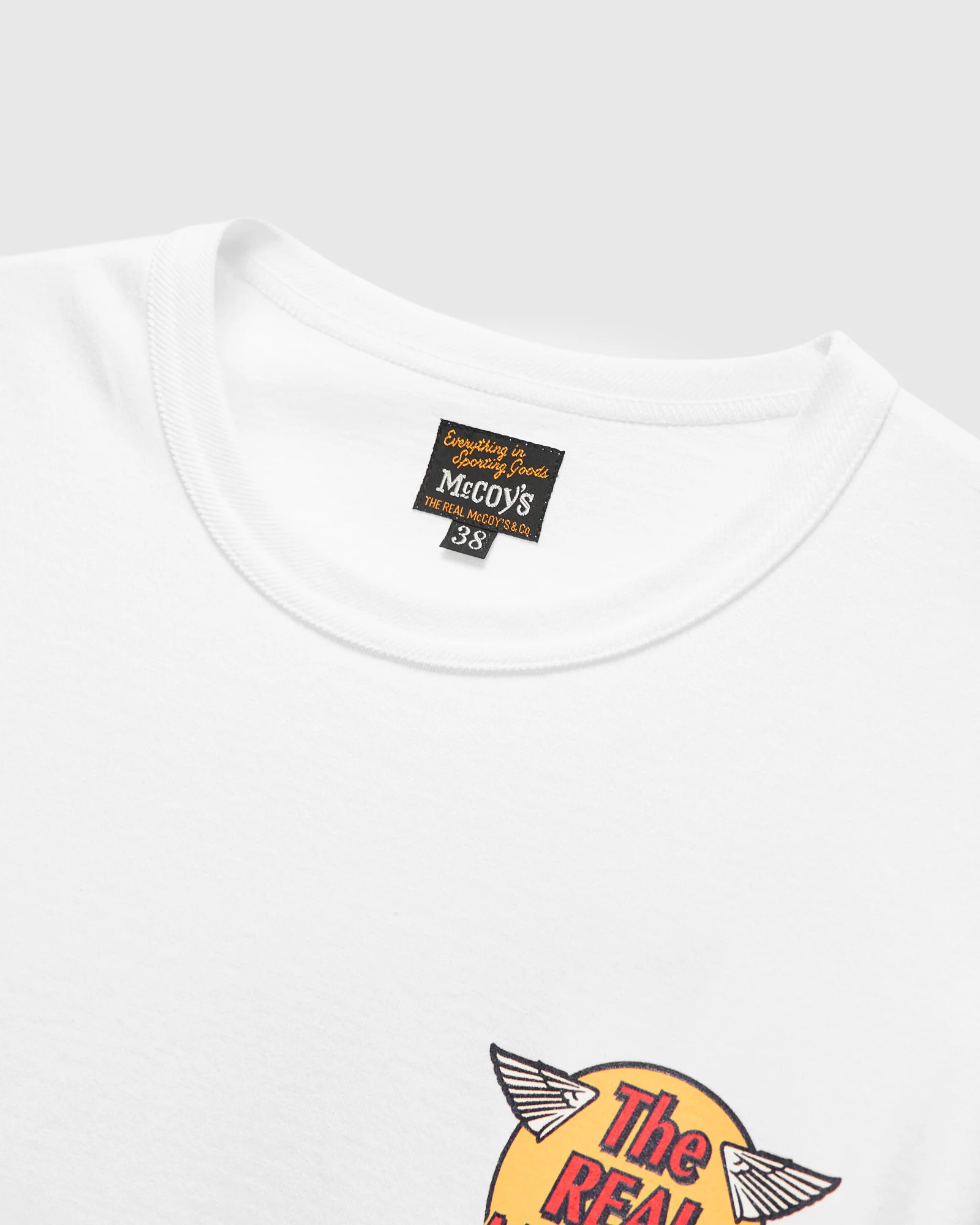Logo Tee in White - Image 4