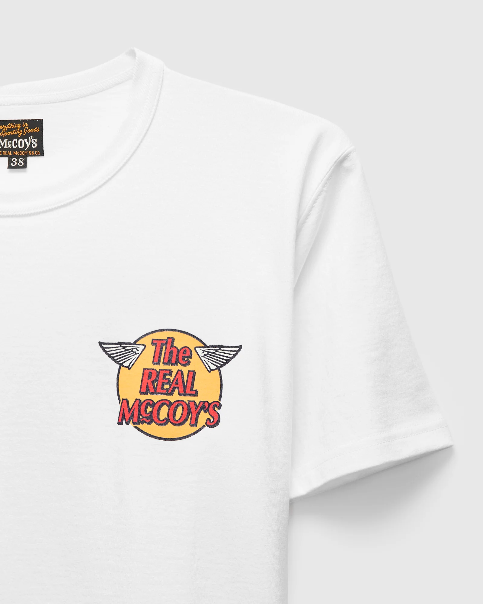 Logo Tee in White - Image 5