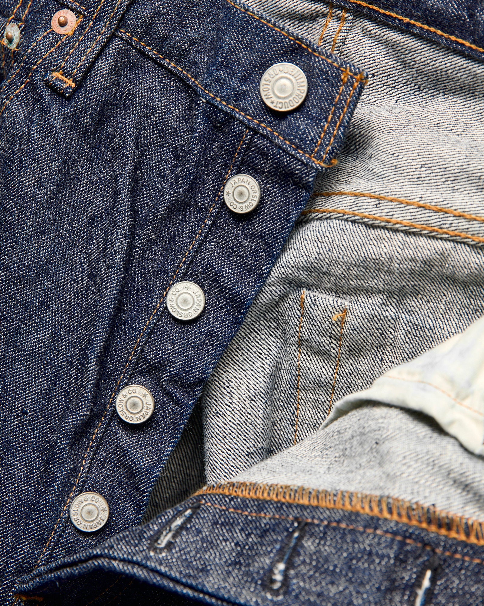 "Model 66" 14oz Selvedge Denim - Straight Fit - Image 7