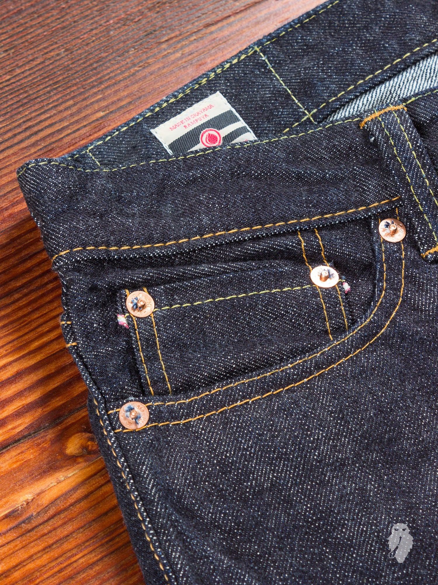7005SP "Going to Battle" 15.7oz Women's Selvedge Denim - Tight Straight Fit - Image 4