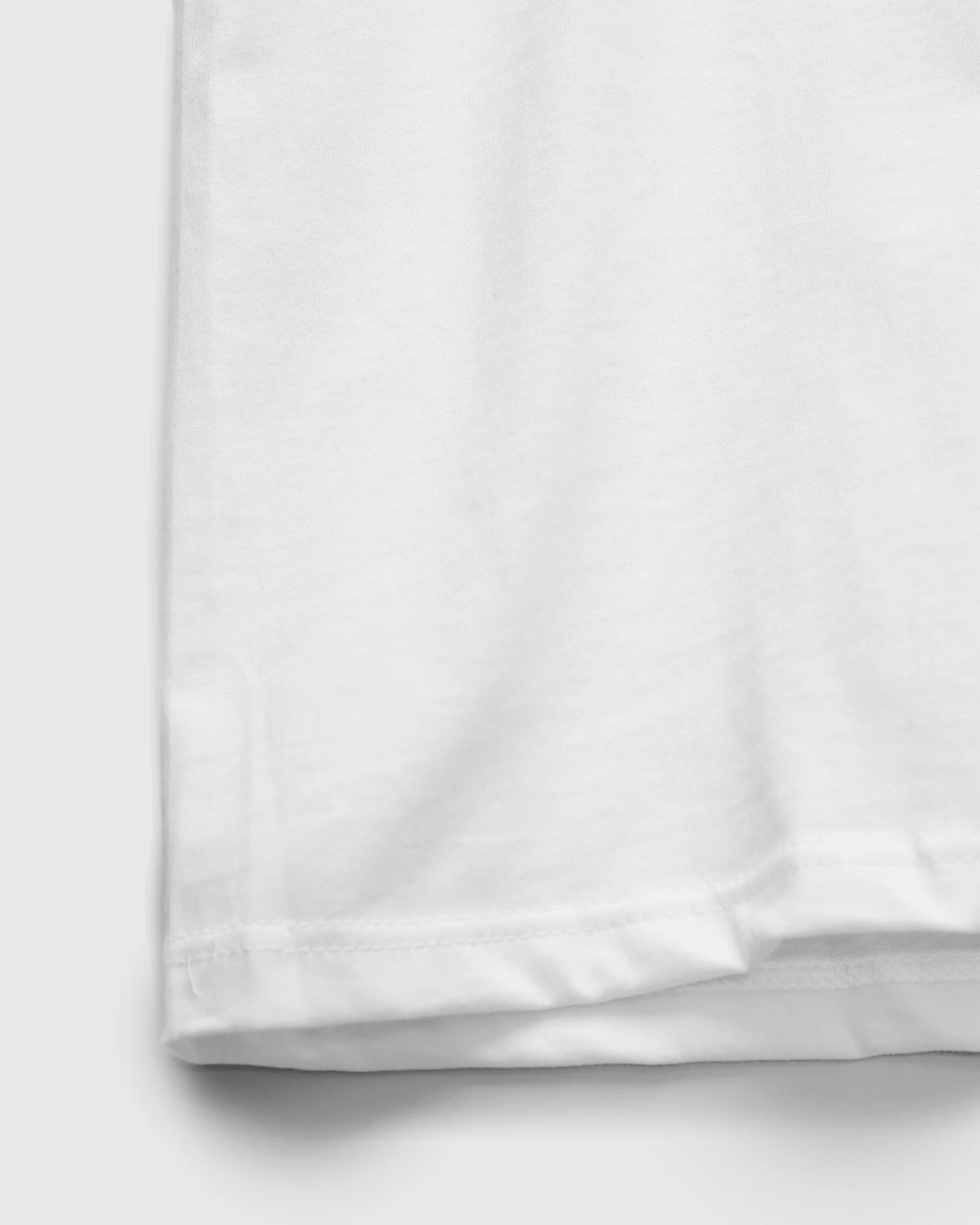 Circular-Knit T-Shirt in White - Image 5