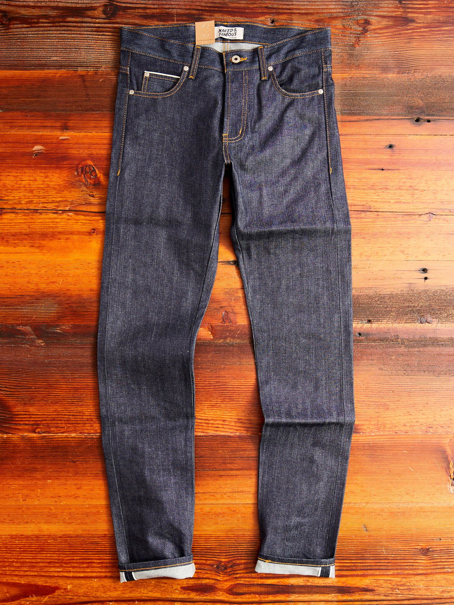 "Left Hand Twill" 13.75oz Selvedge Denim - Super Guy Fit - Image 3