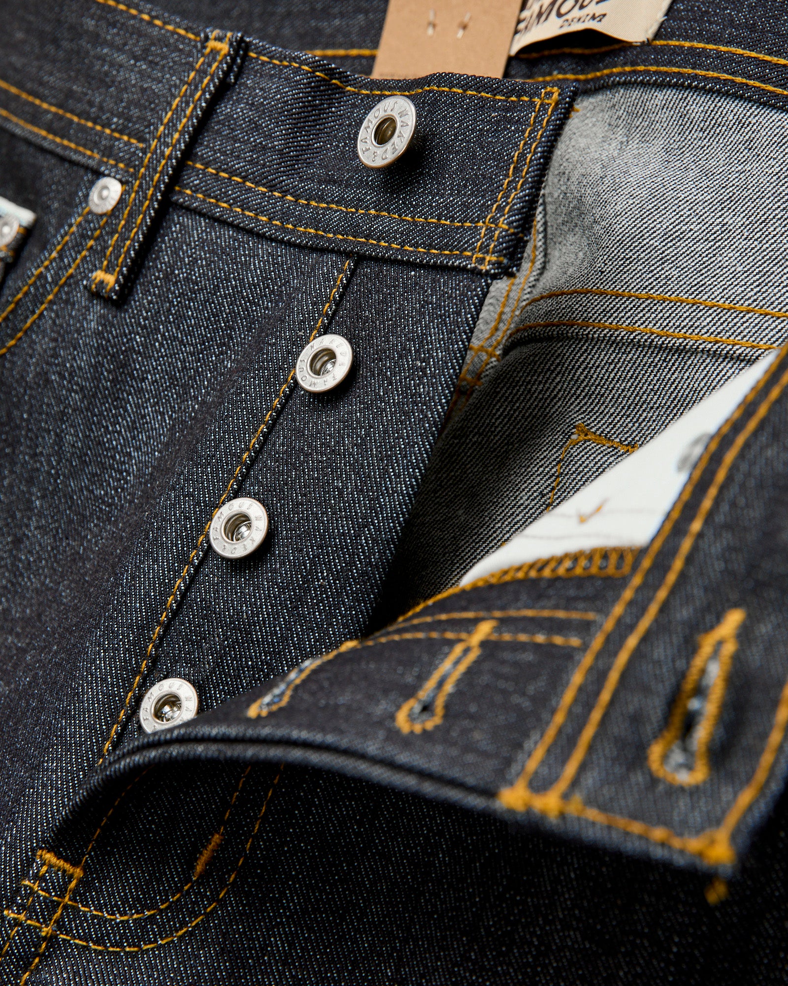 "Left Hand Twill" 13.75oz Selvedge Denim - Weird Guy Fit - Image 10