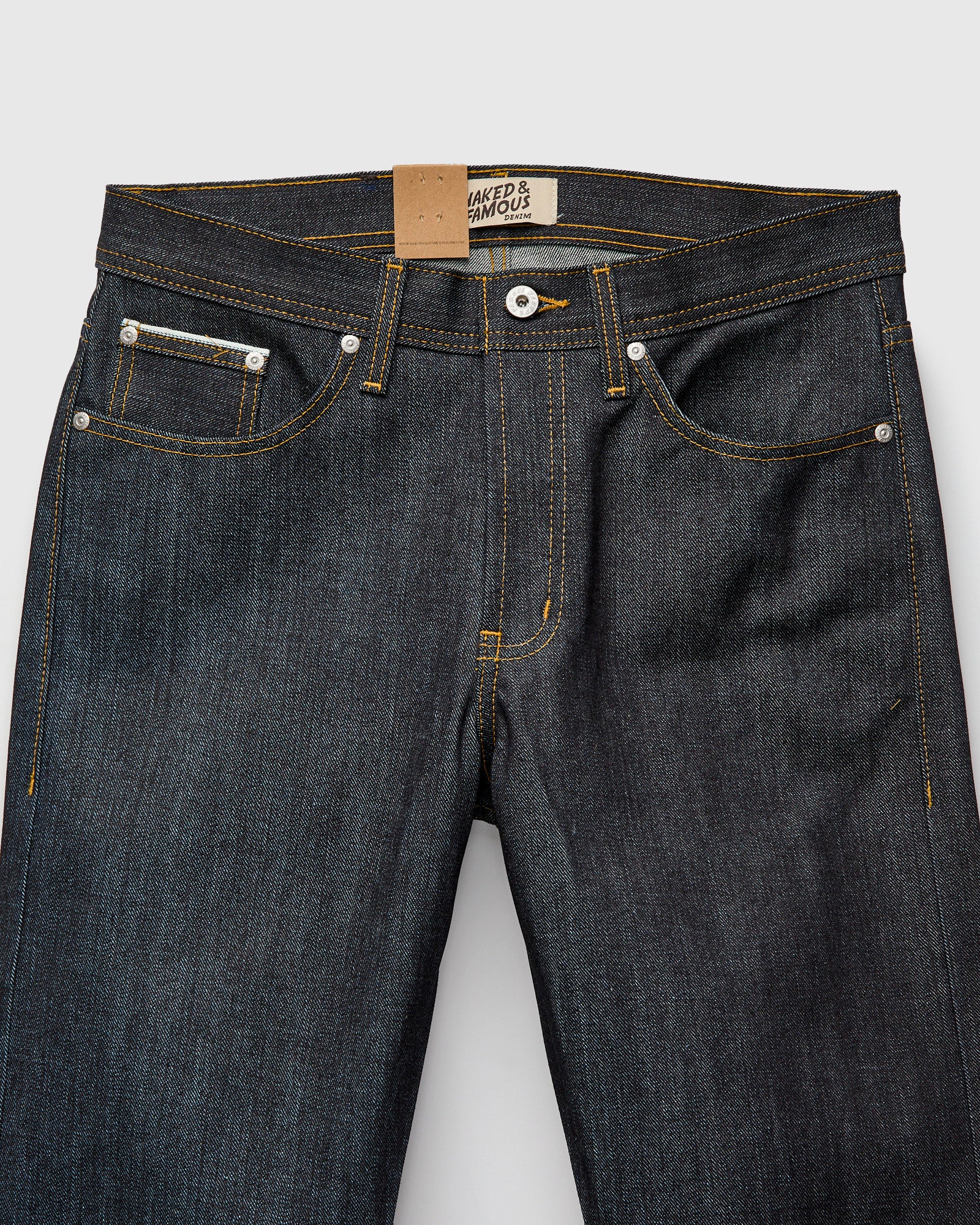 "Left Hand Twill" 13.75oz Selvedge Denim - Weird Guy Fit - Image 7