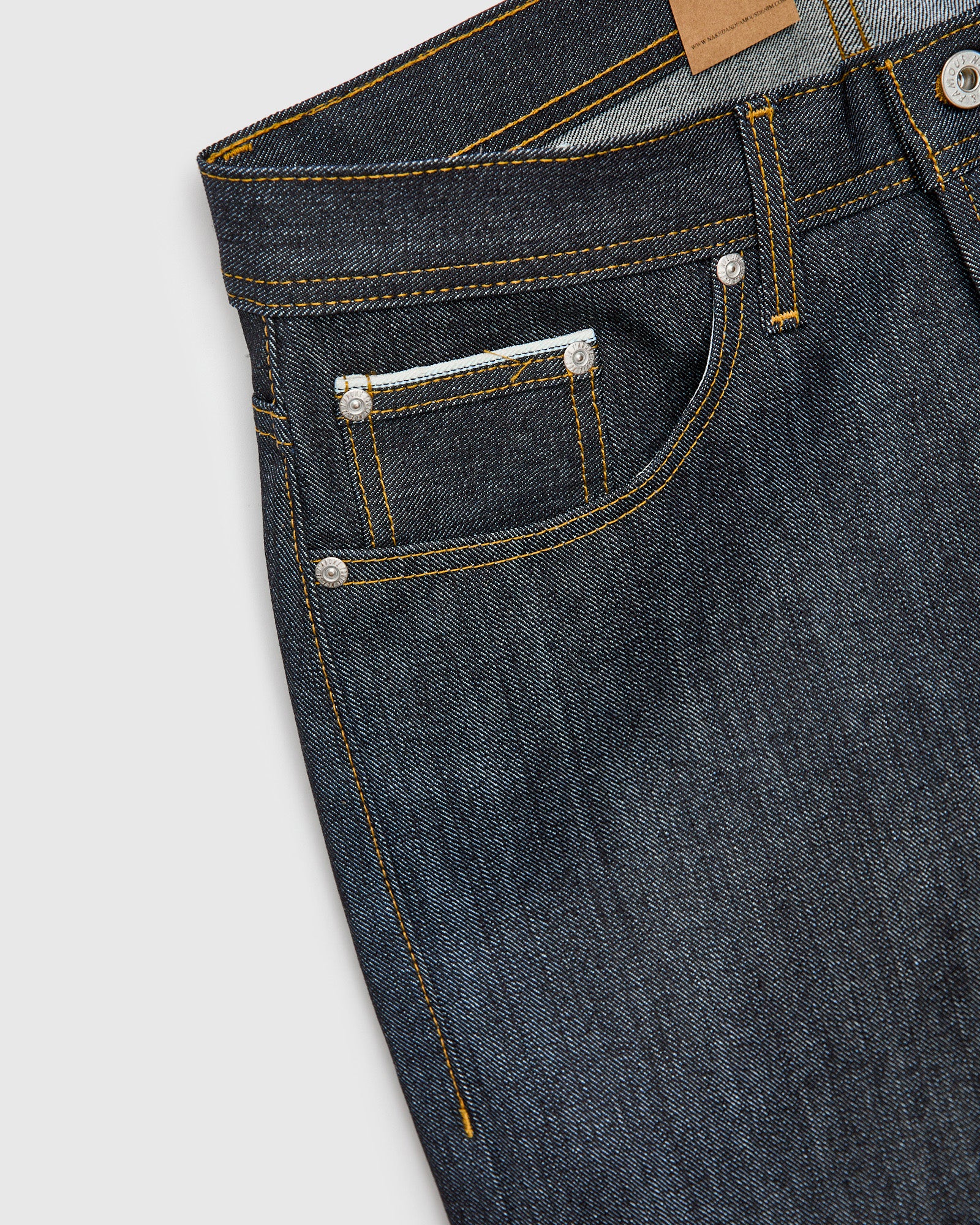 "Left Hand Twill" 13.75oz Selvedge Denim - Weird Guy Fit - Image 8