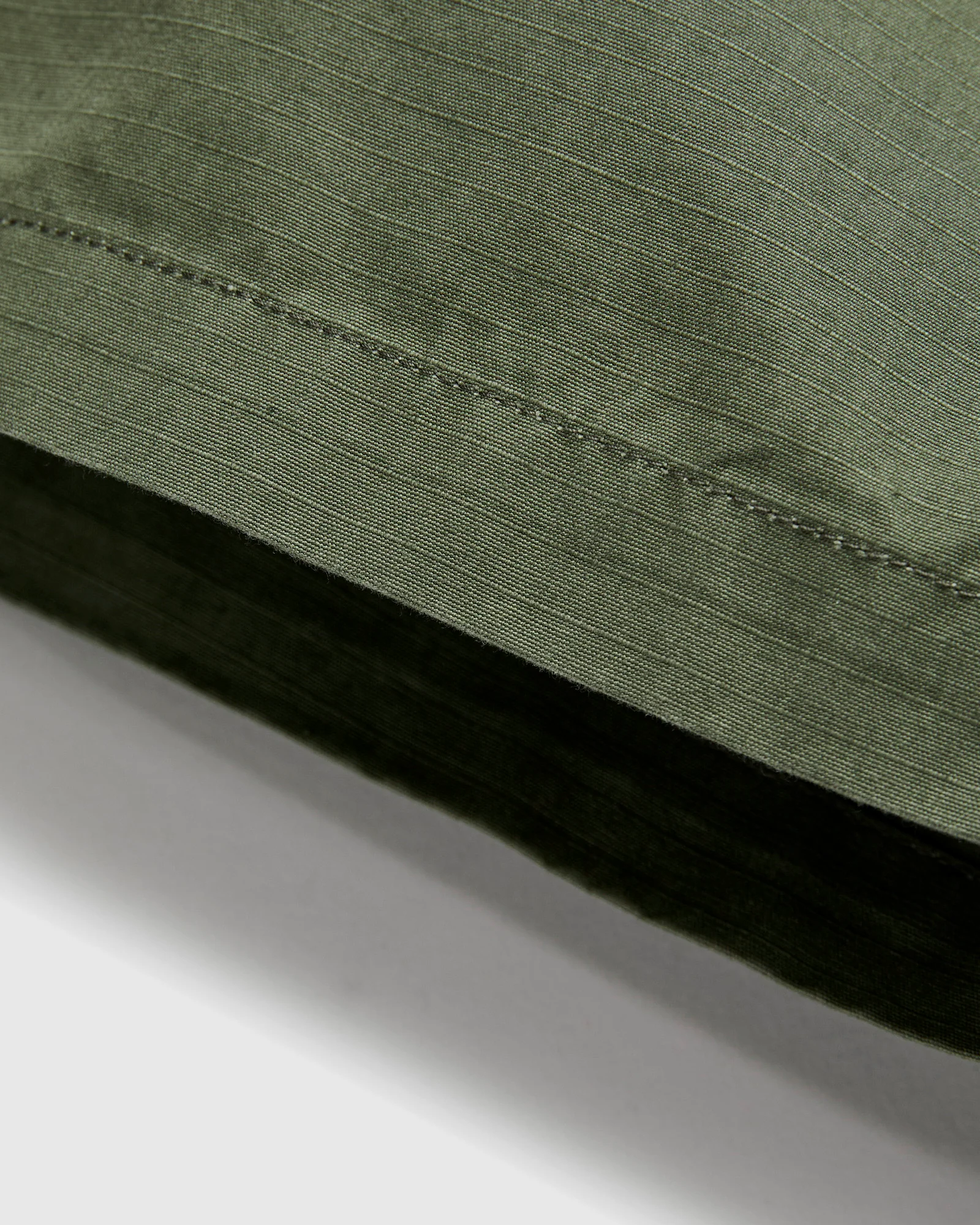 New Yorker Shorts in Army Green Ripstop - Image 7