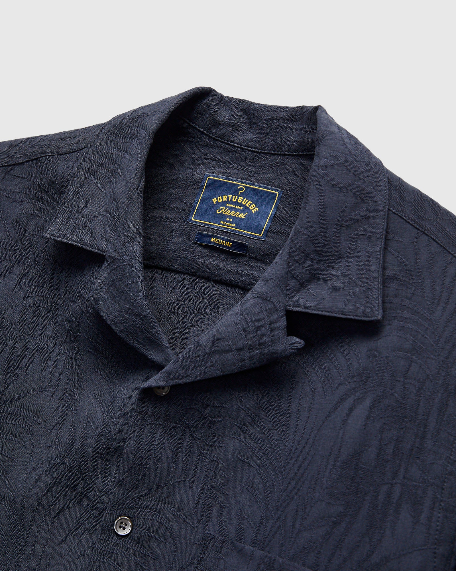 Palm Shirt in Navy - Image 4
