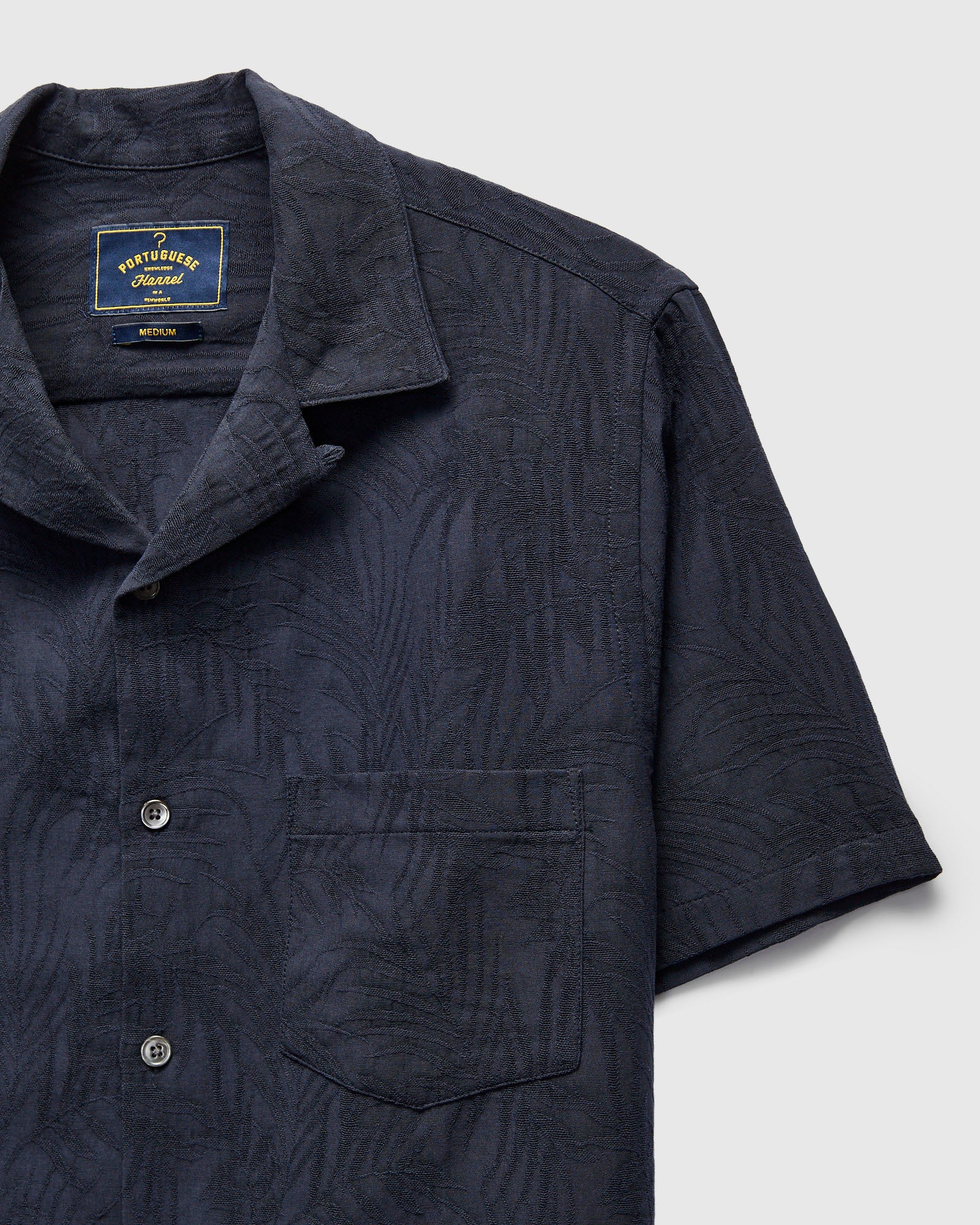 Palm Shirt in Navy - Image 6