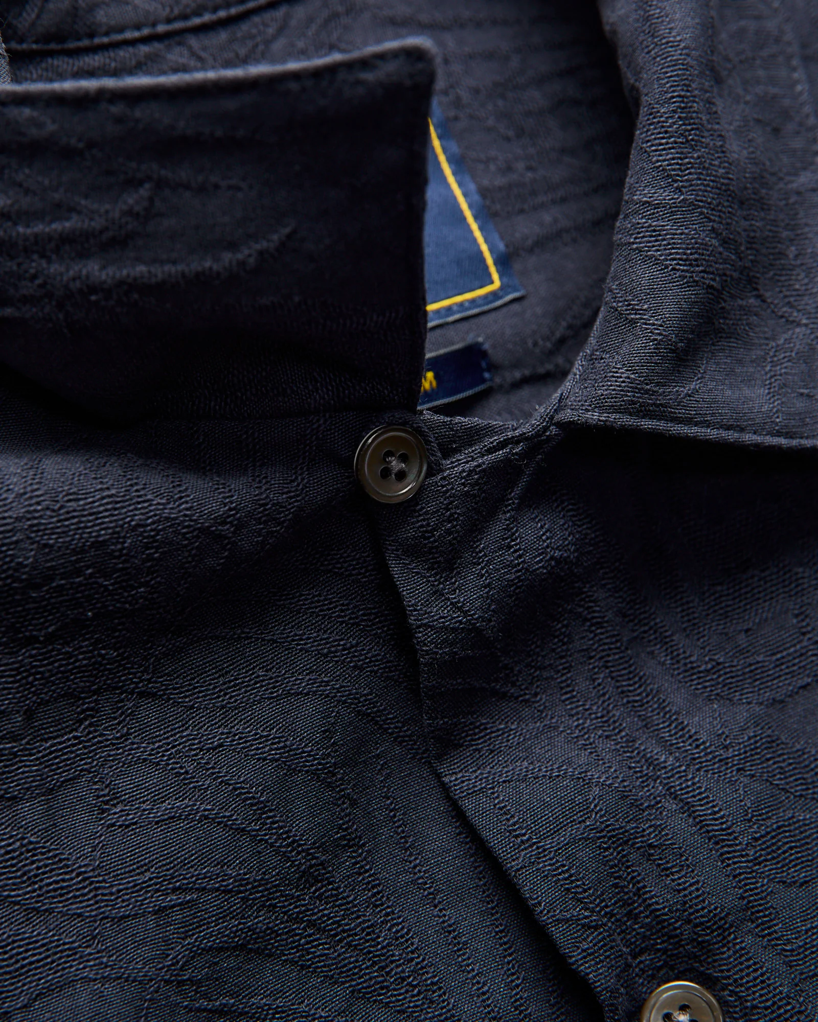 Palm Shirt in Navy - Image 7