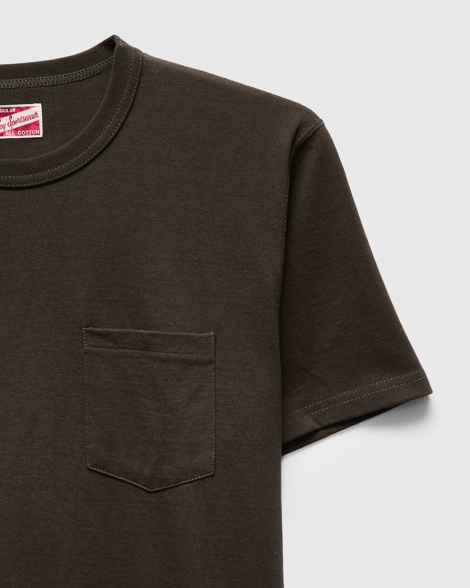Pocket Tee in Charcoal - Image 5