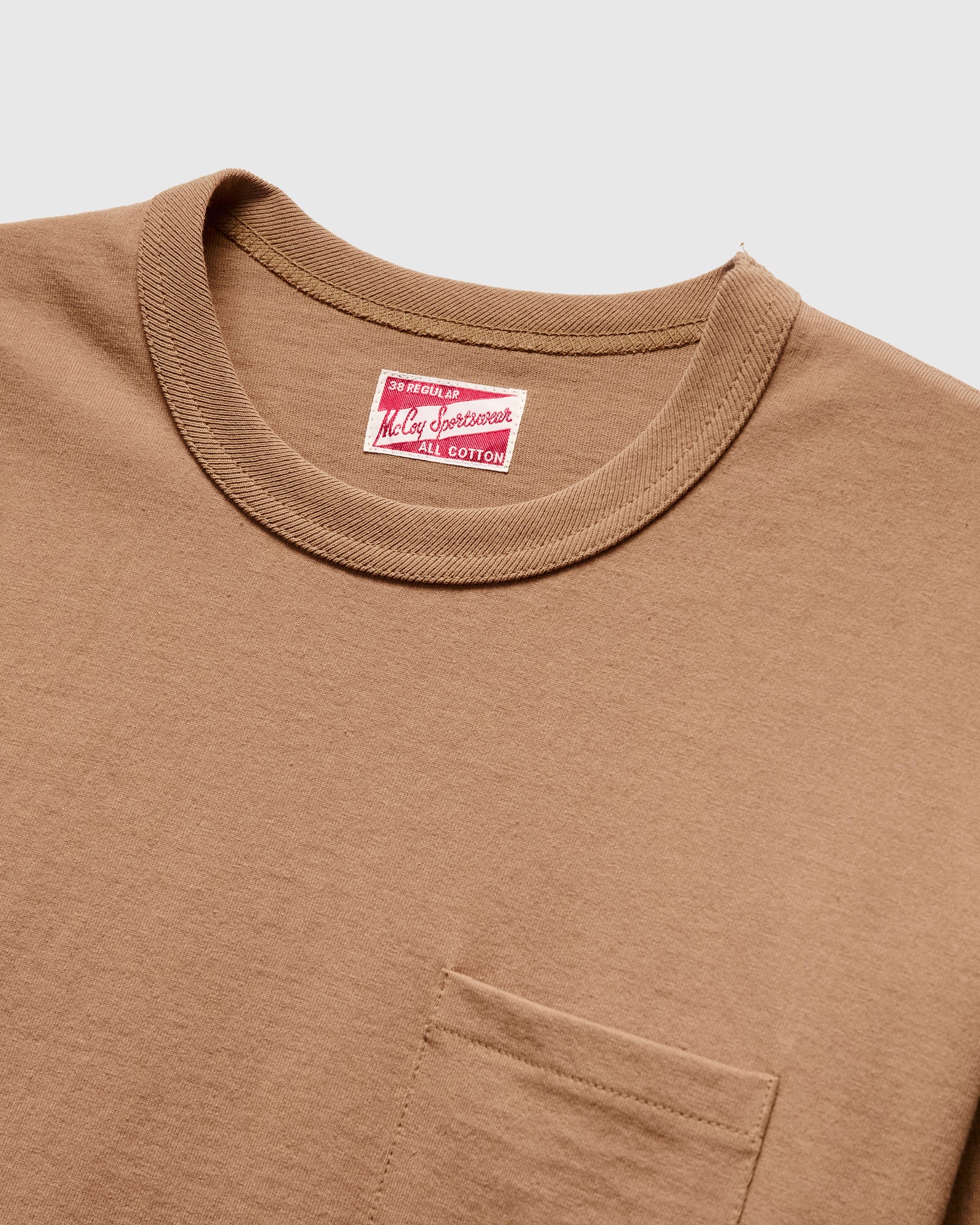 Pocket Tee in Chestnut - Image 4