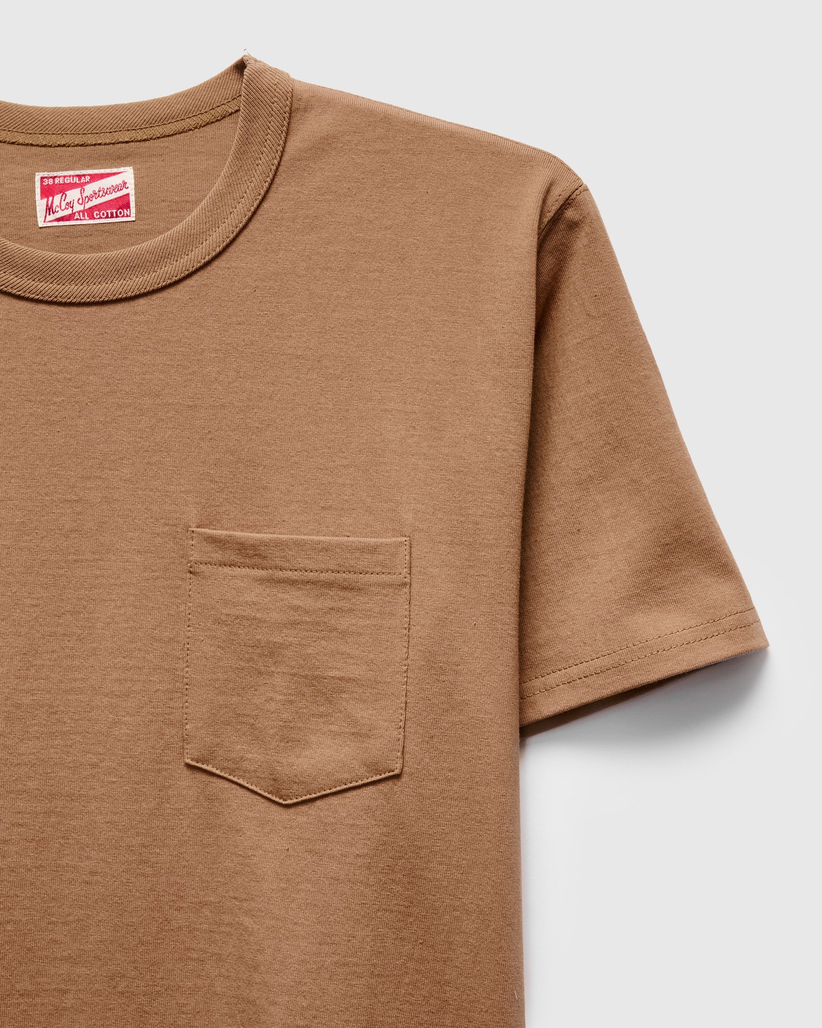 Pocket Tee in Chestnut - Image 5