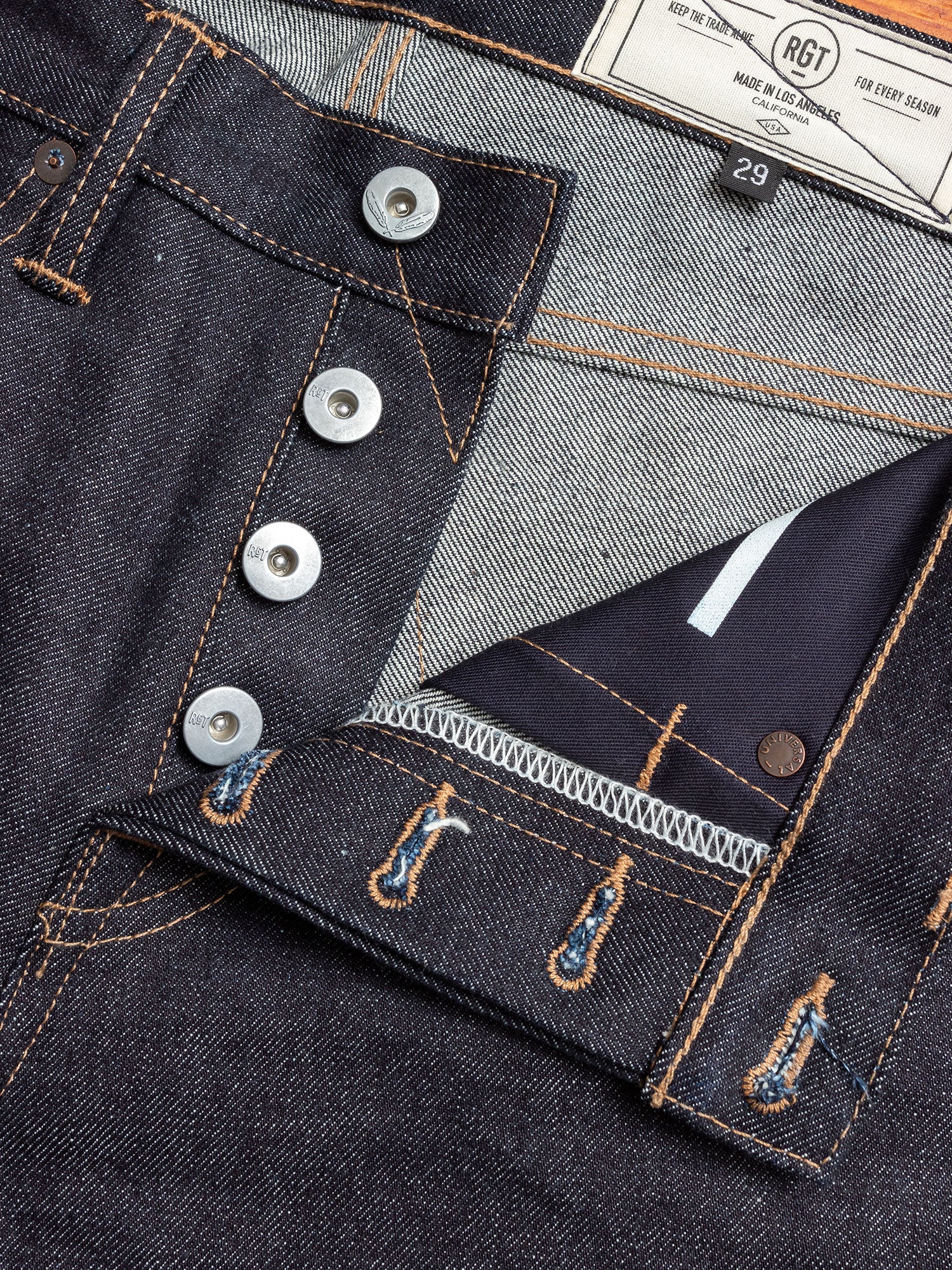 "Proprietary" 15oz Selvedge Denim in Stanton - Image 5